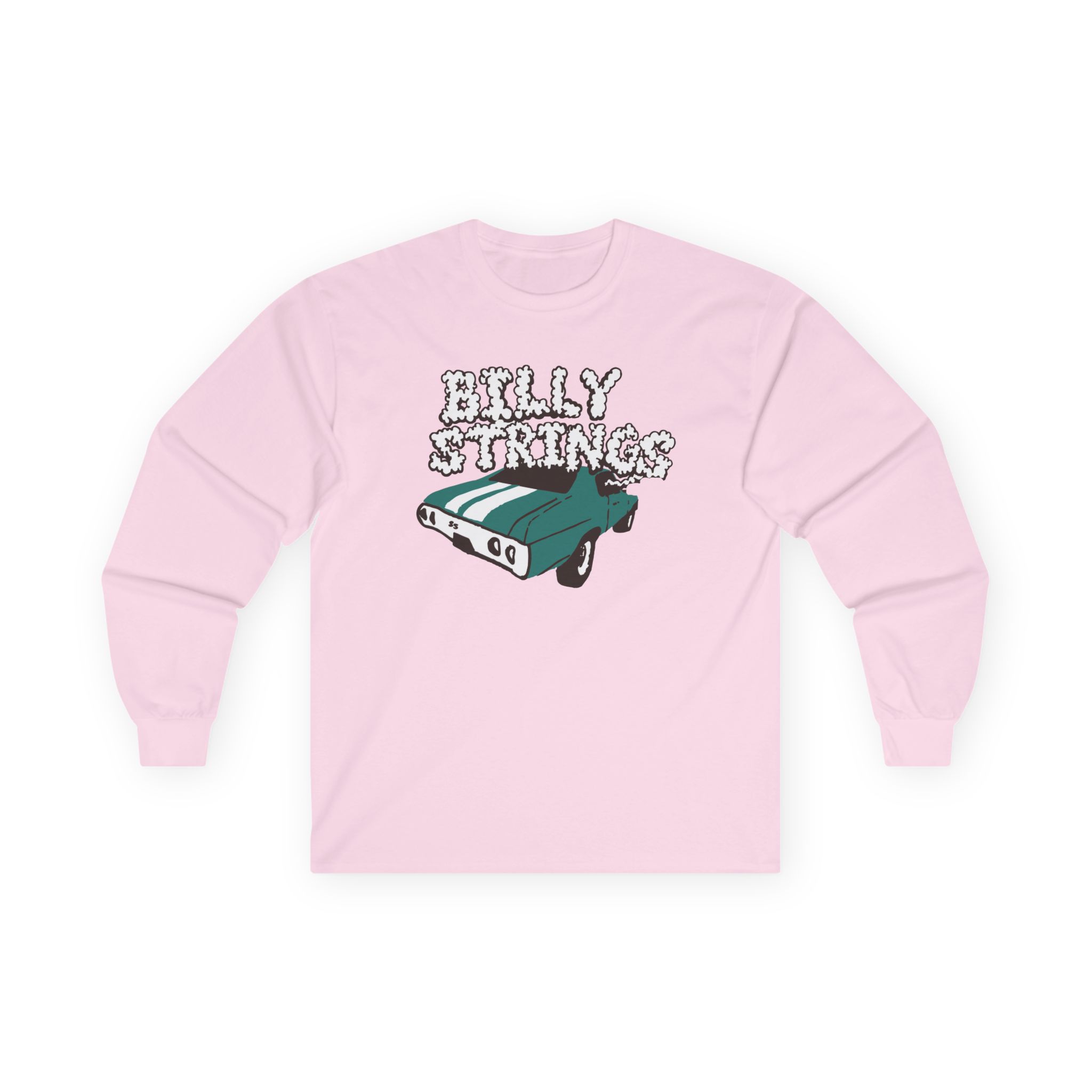 Billy Strings Imogene + Willie X Billy Strings Highway Prayers Green Car Unisex Ultra Cotton Long Sleeve Tee