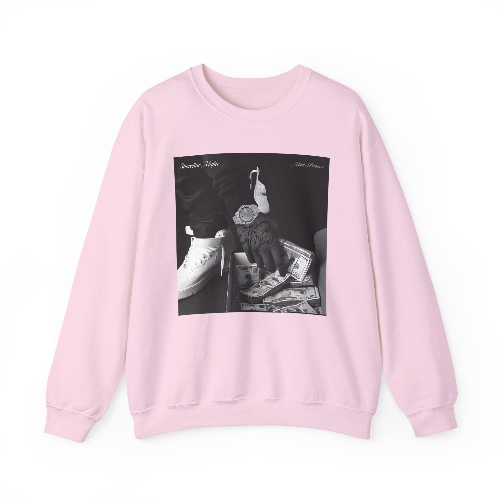 Shoreline Mafia Album Cover Unisex Heavy Blendâ„¢ Crewneck Sweatshirt