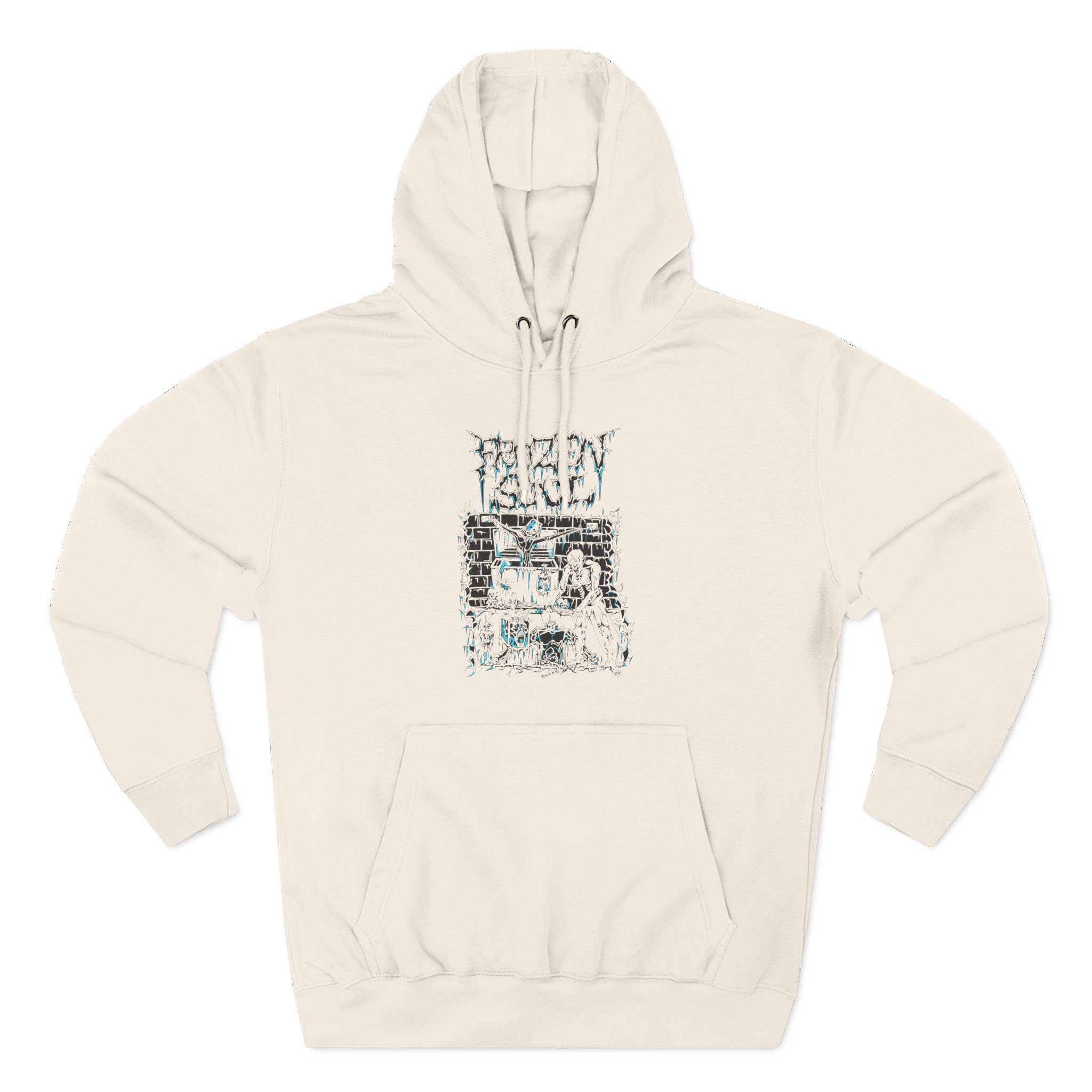 Frozen Soul Hung Up on Ice Three-Panel Fleece Hoodie