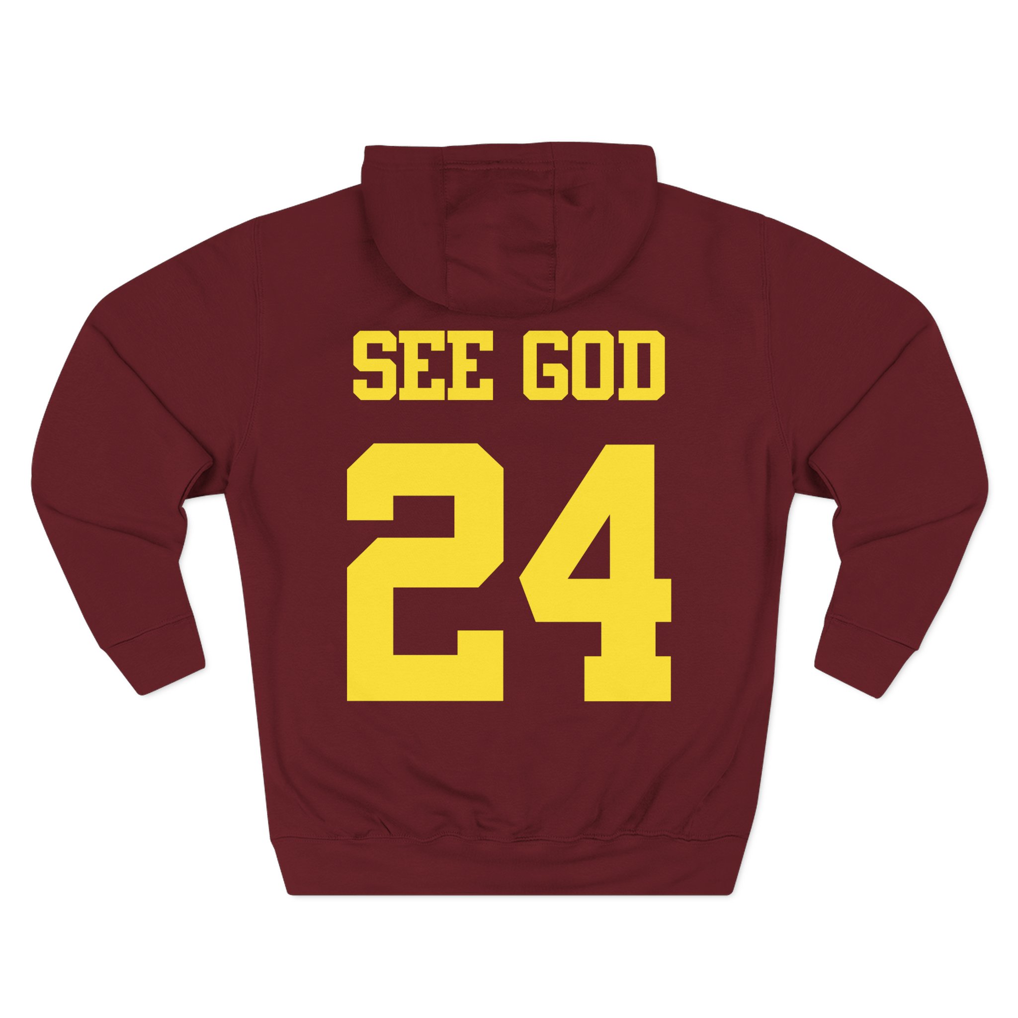 Trapped Under Ice See God Three-Panel Fleece Hoodie