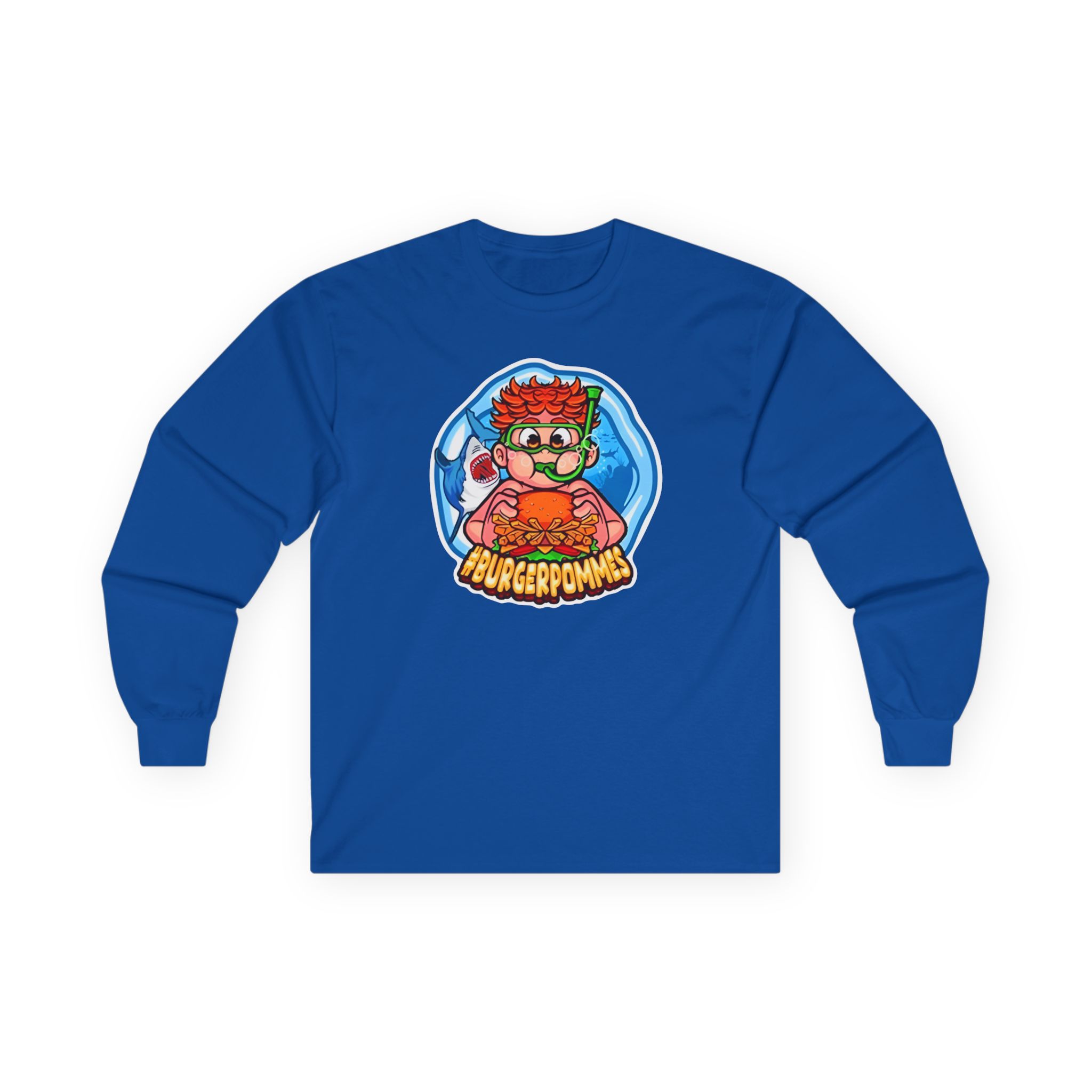 Burger Pommes Unisex Ultra Cotton Long Sleeve Tee