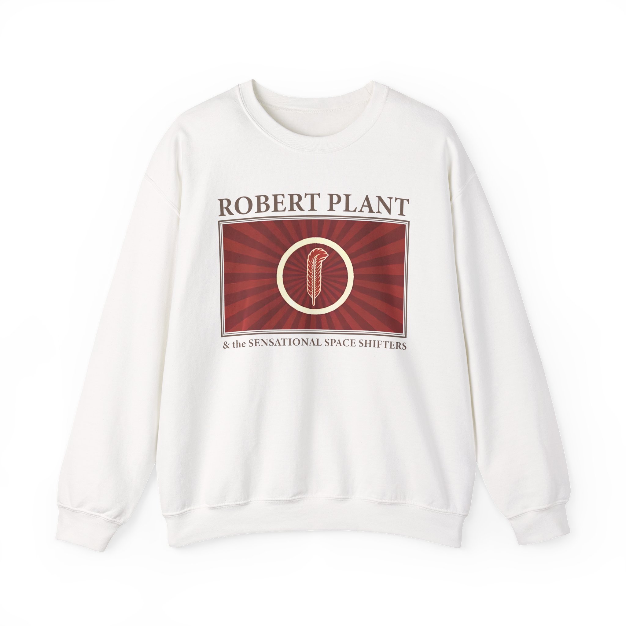 Robert Plant Feather Section Unisex Heavy Blendâ„¢ Crewneck Sweatshirt