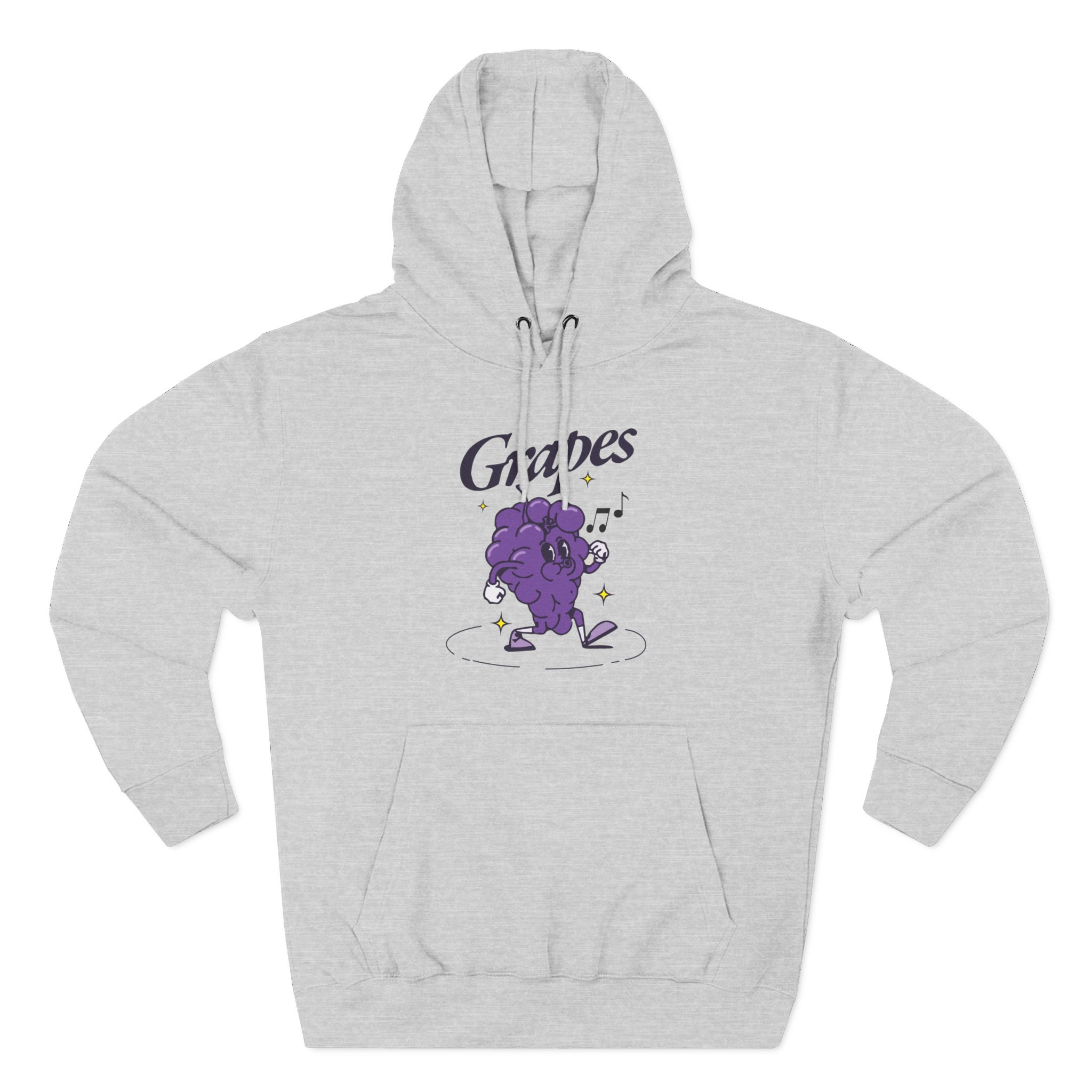 James Marriott Grapes Natural Three-Panel Fleece Hoodie