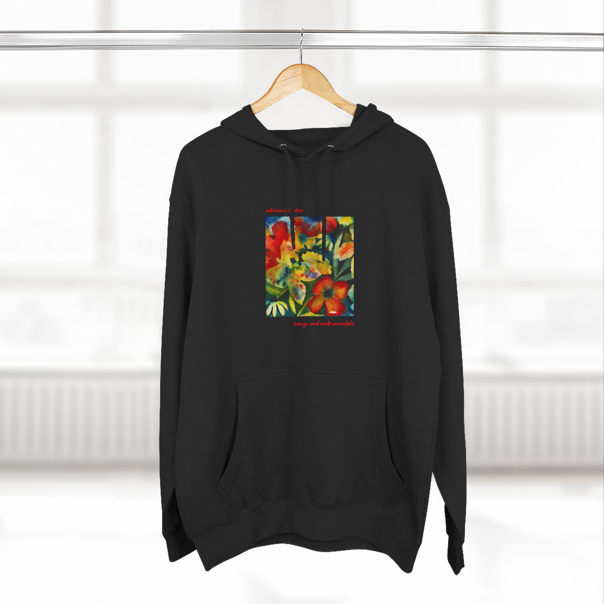 Adrianne Lenker Songs and Instrumentals Three-panel Fleece Hoodie
