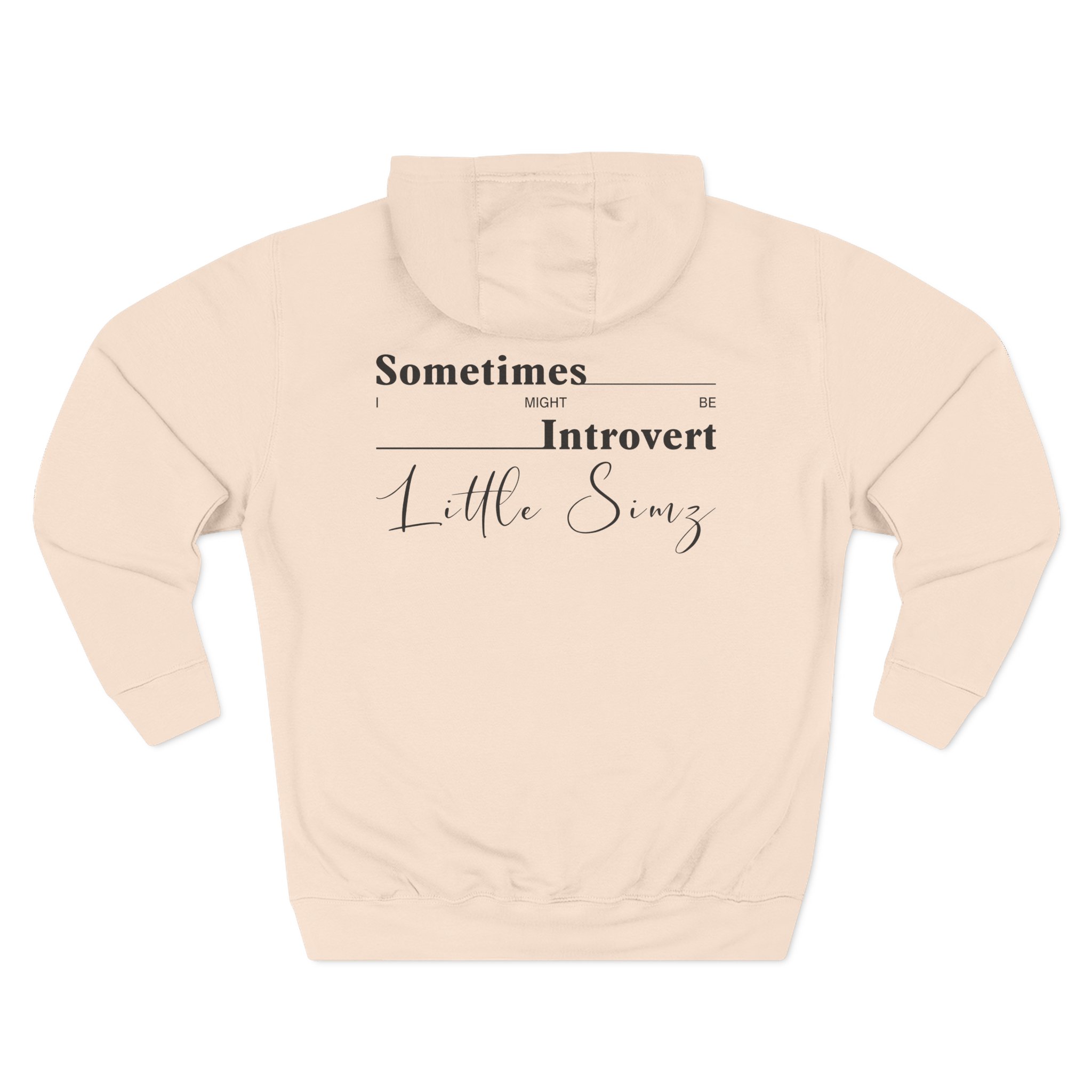 Little Simz Sometimes I Might Be Introvert Album Three-Panel Fleece Hoodie