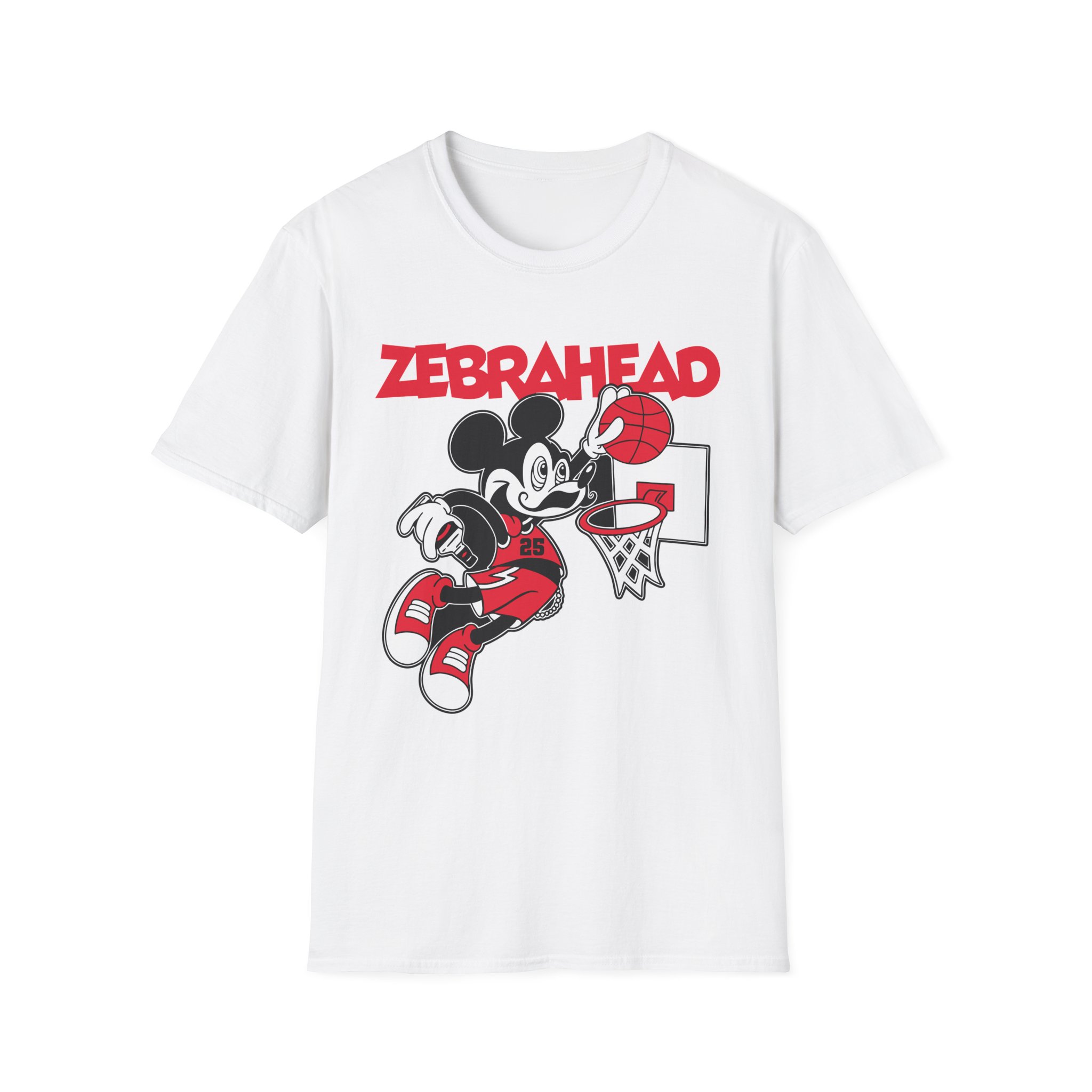 Zebrahead Mickey Unisex Softstyle T-Shirt