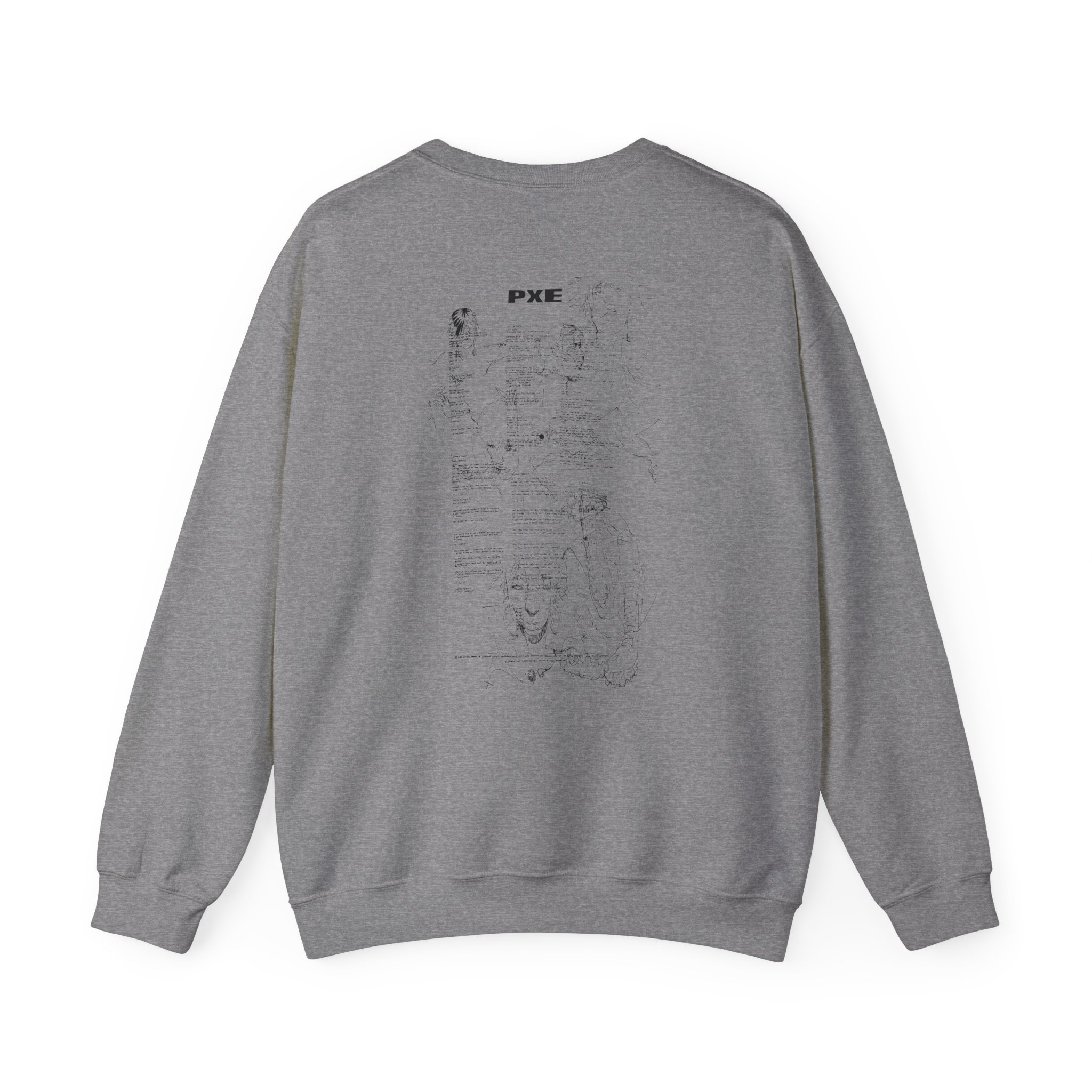 Ecco2k in the Flesh Unisex Heavy Blendâ„¢ Crewneck Sweatshirt