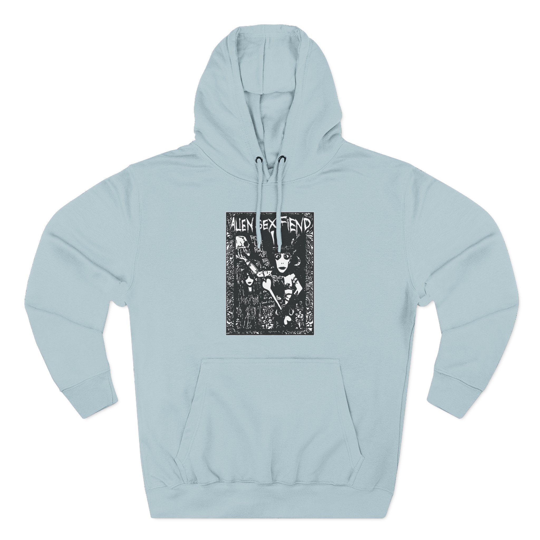 Alien Sex Fiend Land of the Living Dead Three-Panel Fleece Hoodie
