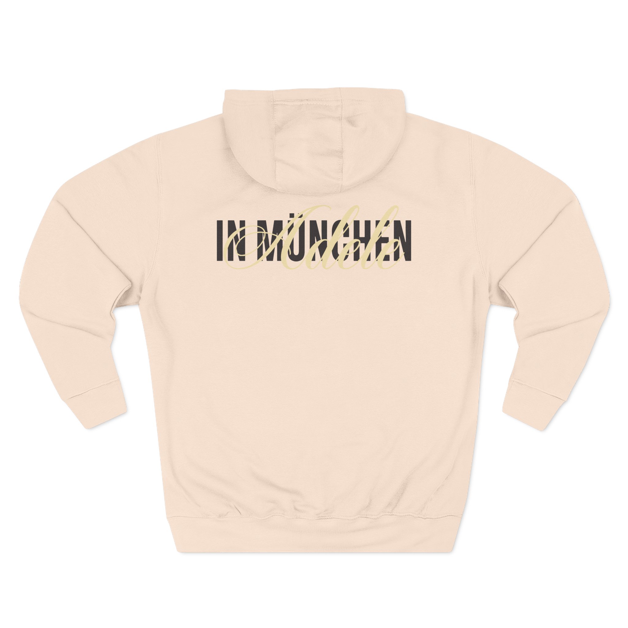 Adele in Munich Three-Panel Fleece Hoodie