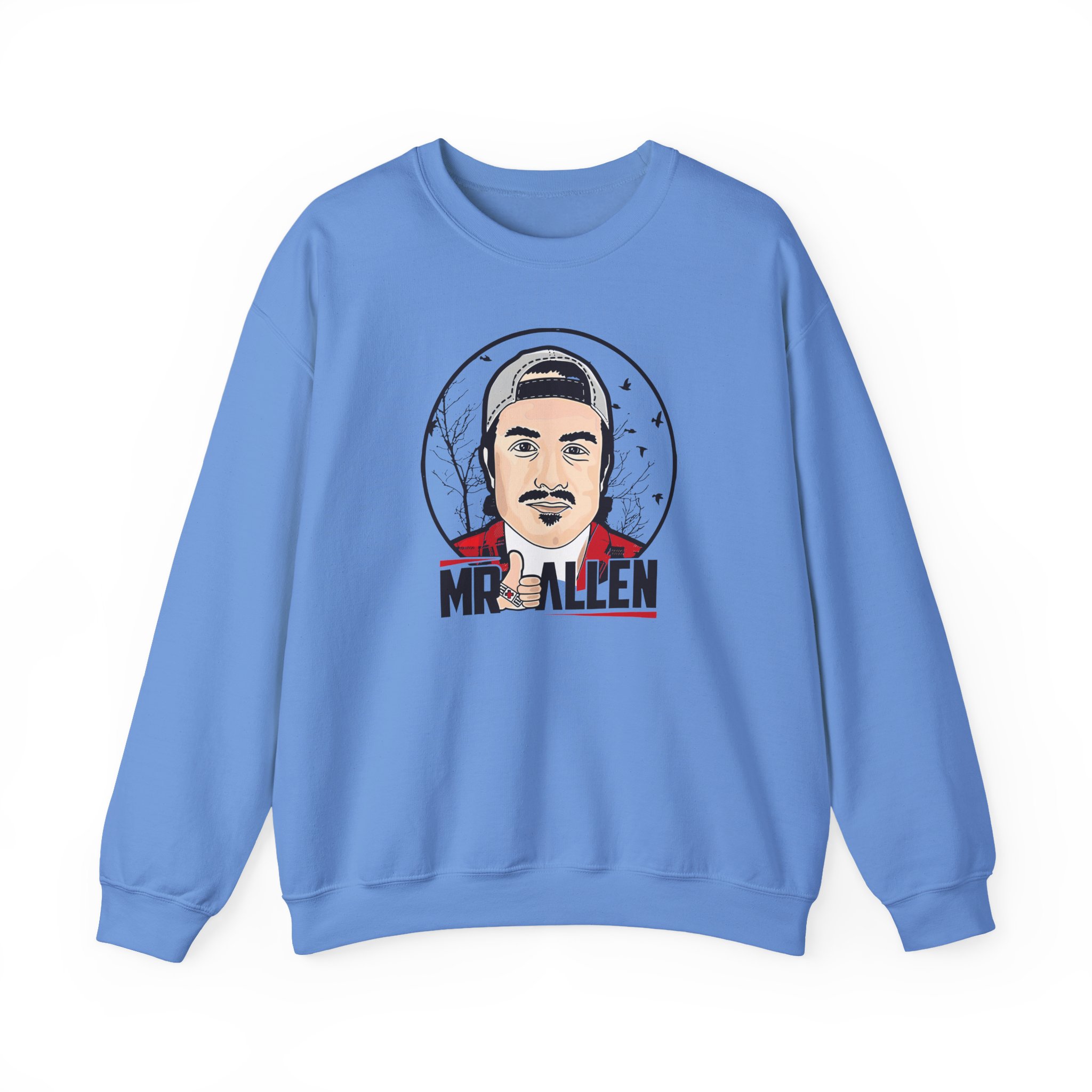 Mrballen Like Button Unisex Heavy Blendâ„¢ Crewneck Sweatshirt