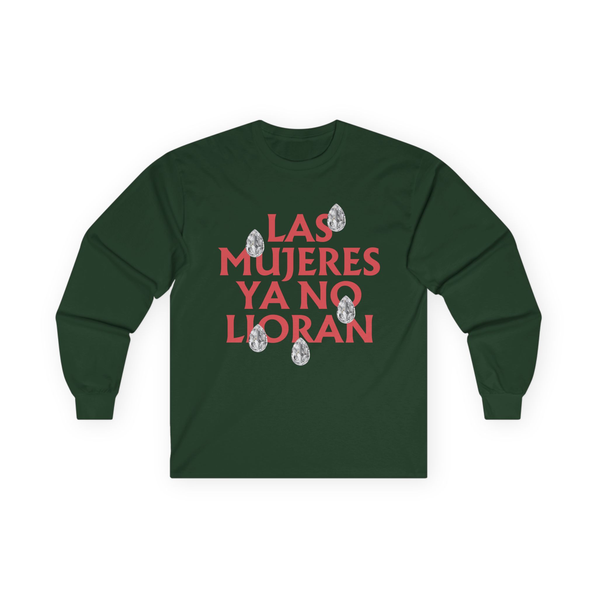 Shakira Las Mujeres Ya No Lloran Teardrops Unisex Ultra Cotton Long Sleeve Tee