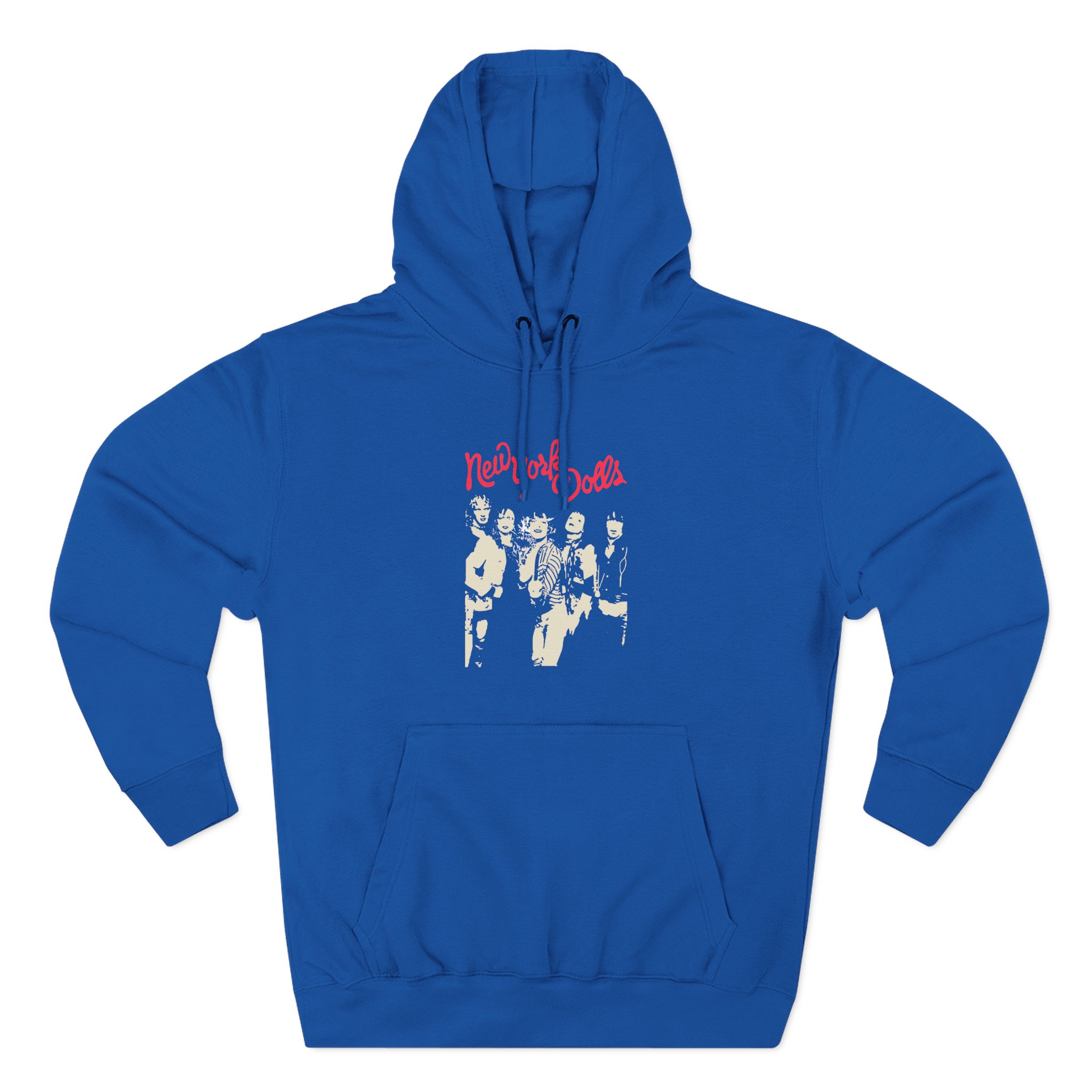 New York Dolls Trash Photo Three-Panel Fleece Hoodie