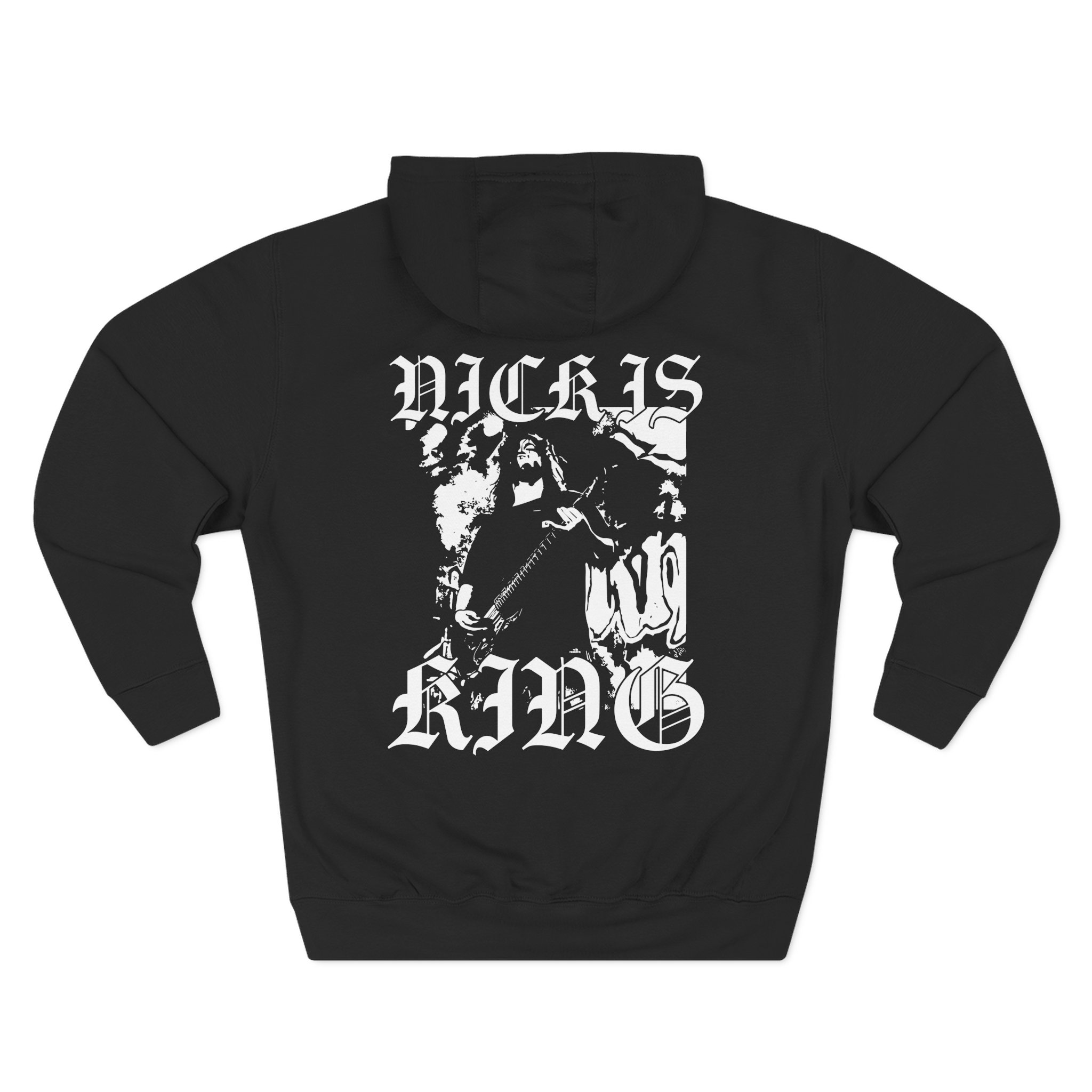 Kublai Khan - Nick is King Three-Panel Fleece Hoodie