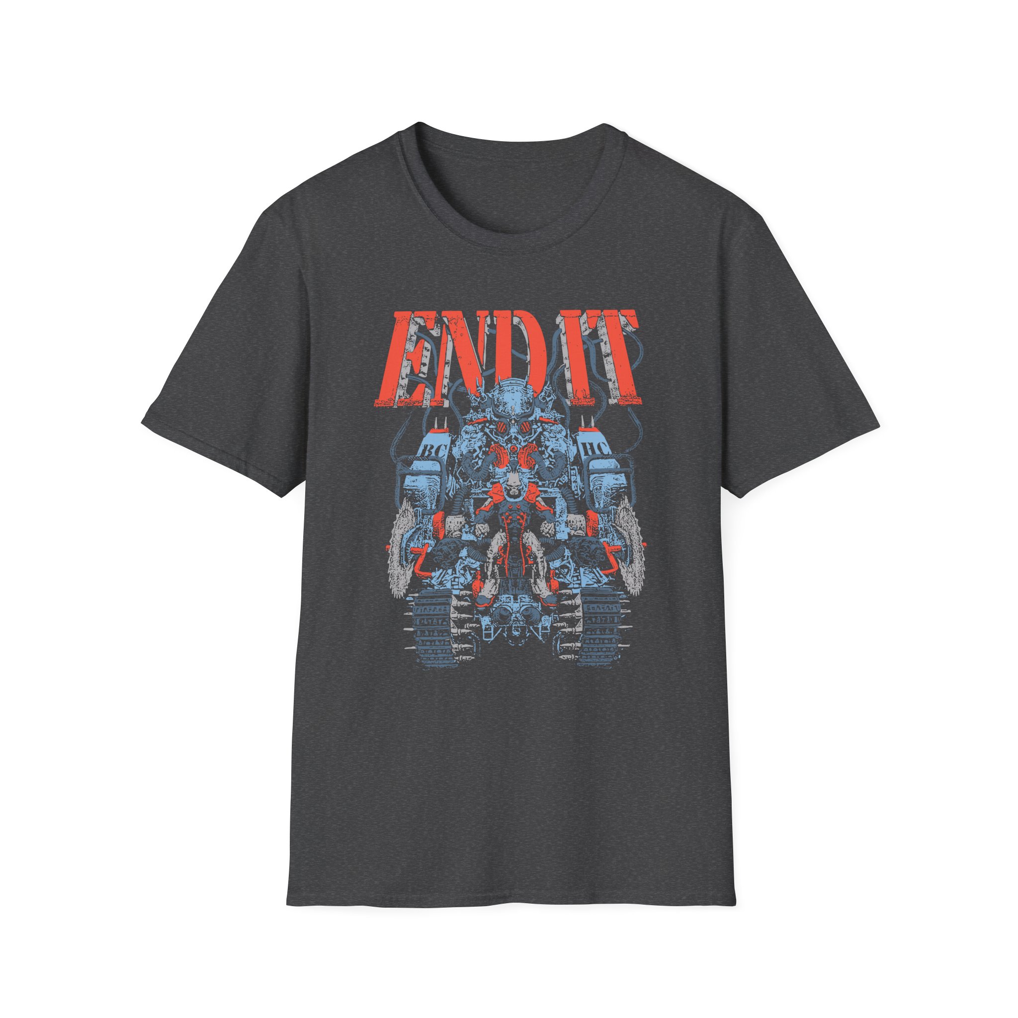 End It Mech Unisex Softstyle T-Shirt