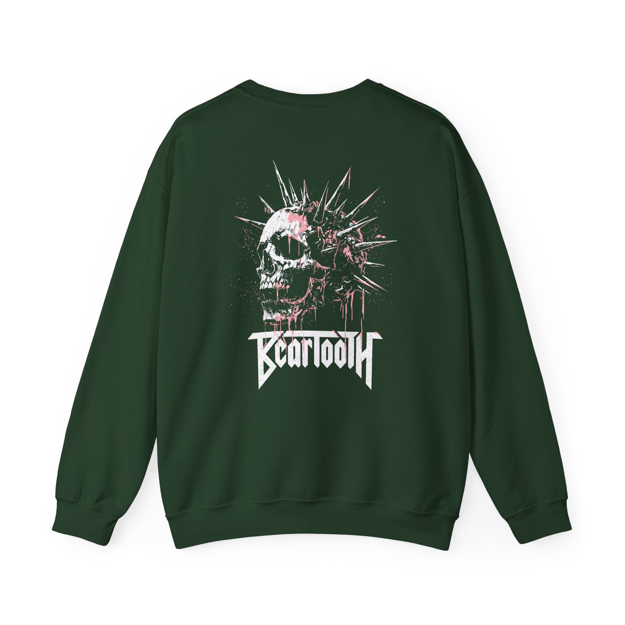 Beartooth Spike Skull Unisex Heavy Blendâ„¢ Crewneck Sweatshirt