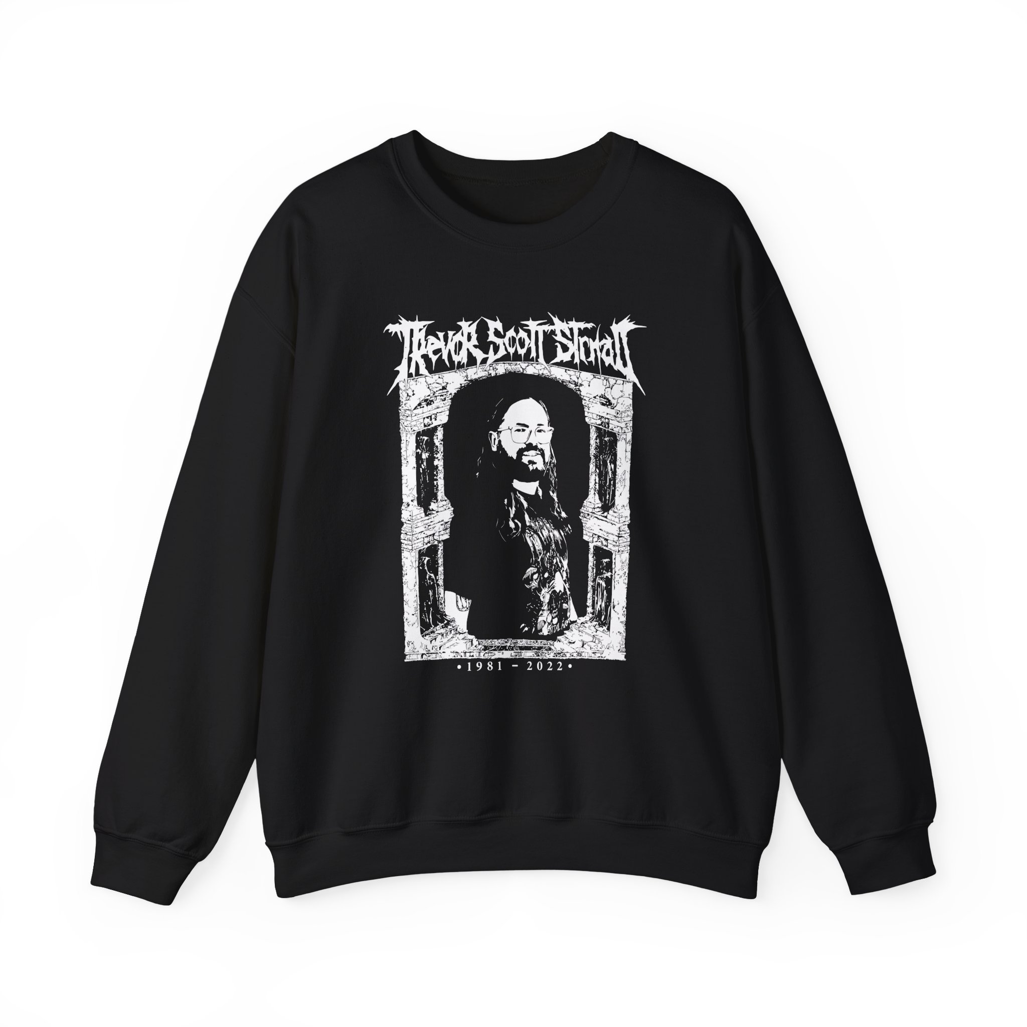 Papa Meat Trevor Scott Strnad Memorial Unisex Heavy Blendâ„¢ Crewneck Sweatshirt