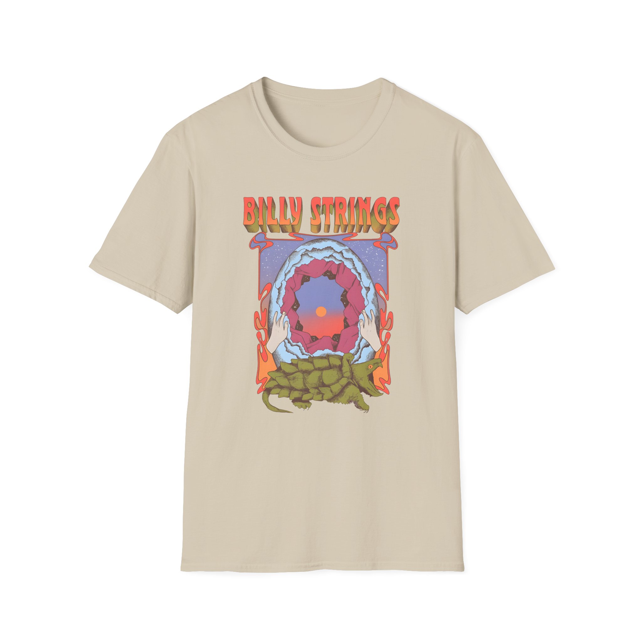 Billy Strings Snapping Turtle Unisex Softstyle T-Shirt