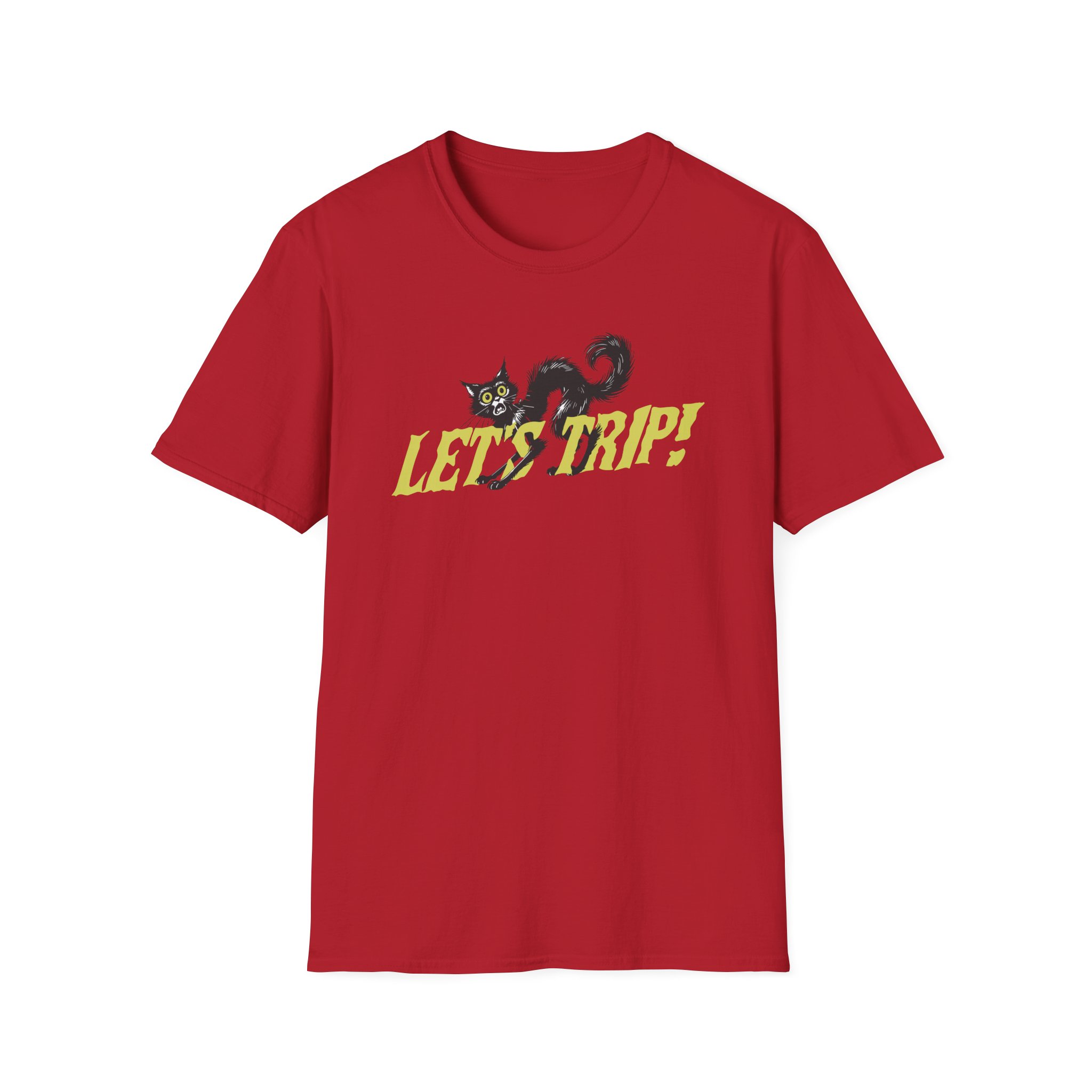 Sturniolo Let's Trip Cat Unisex Softstyle T-Shirt