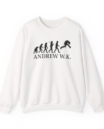 Andrew Wk Evolution of Partying Unisex Heavy Blend™ Crewneck Sweatshirt
