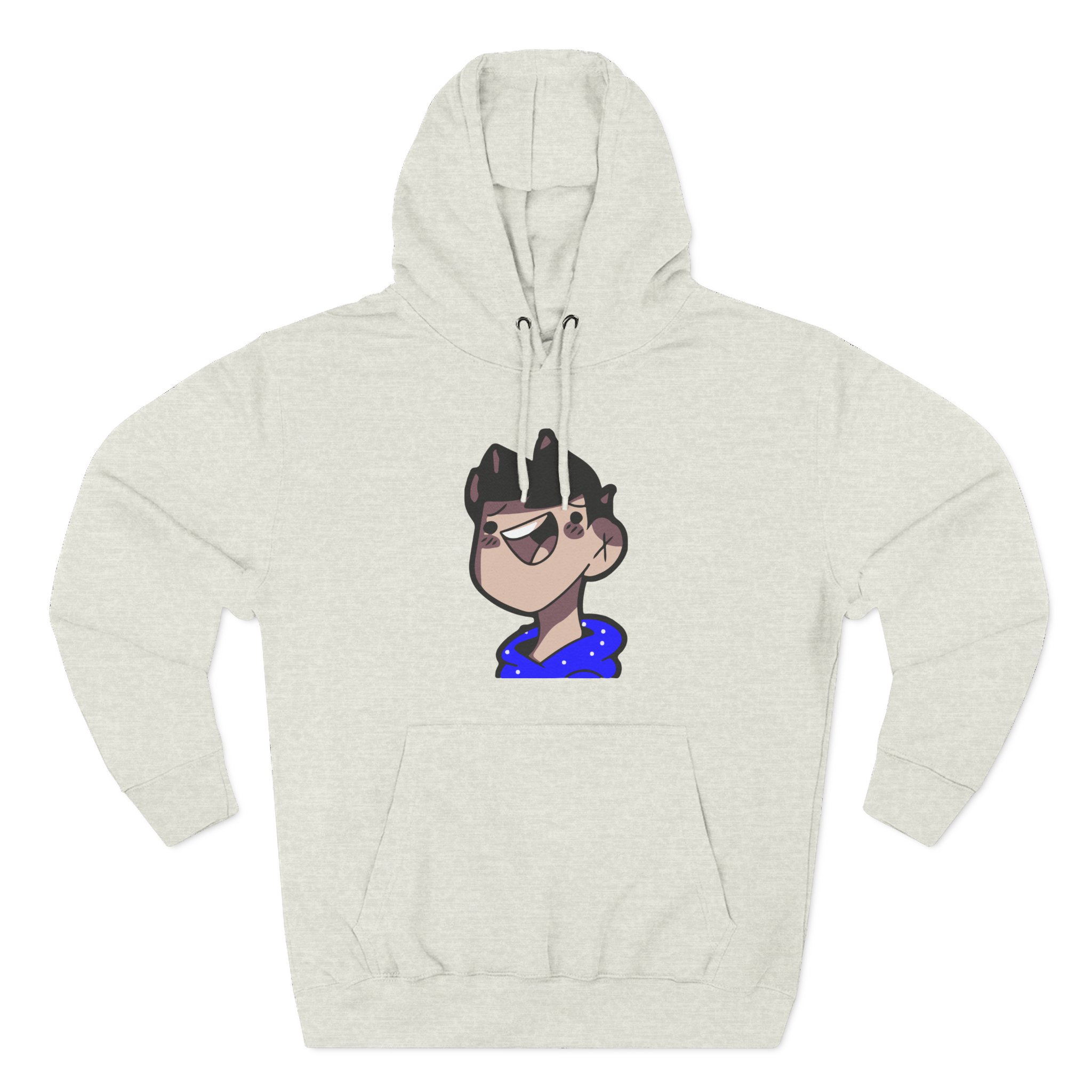 Clix Three-Panel Fleece Hoodie