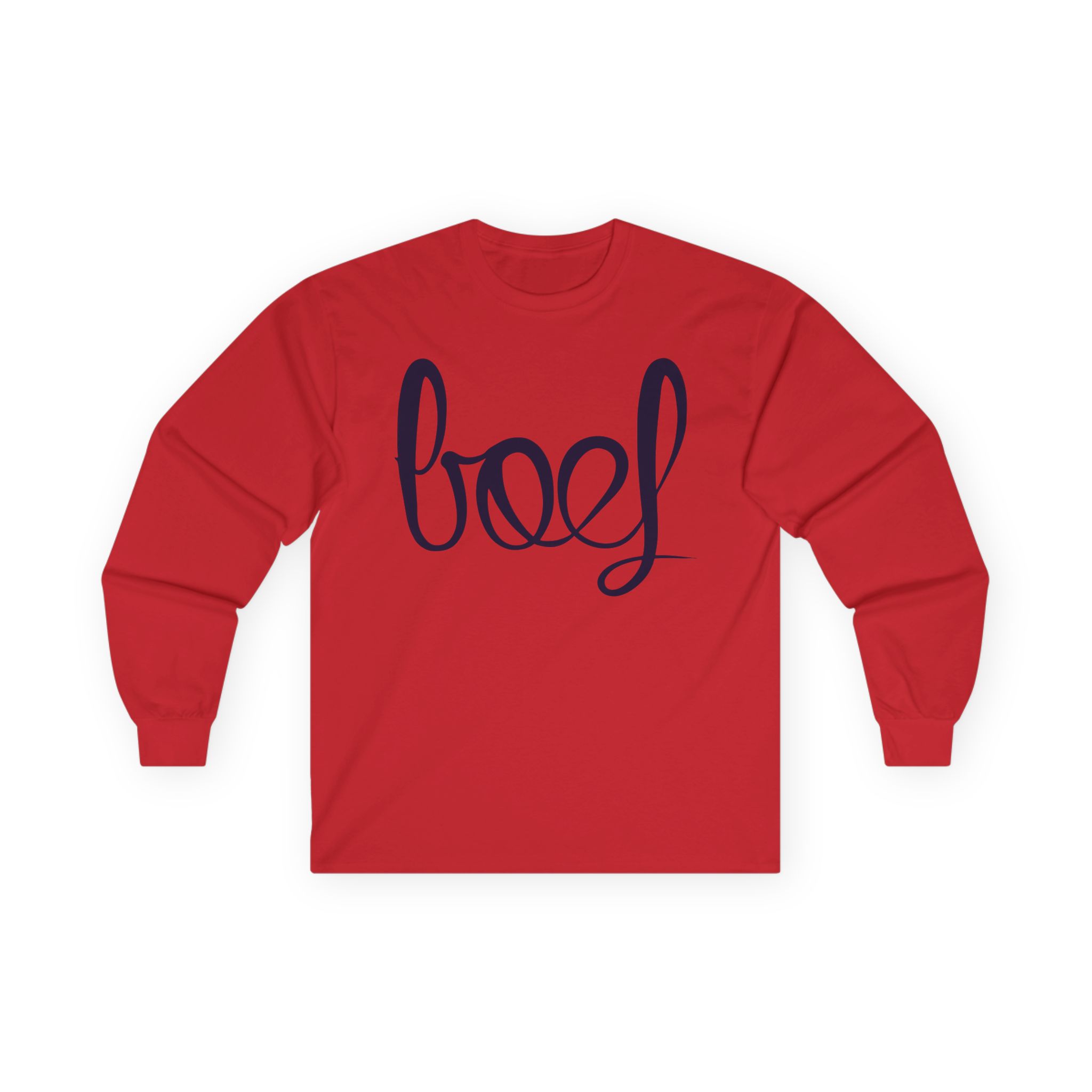 Boef Unisex Ultra Cotton Long Sleeve Tee