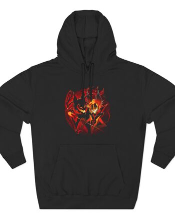 Vivziepop Hazbin Hotel Three-Panel Fleece Hoodie