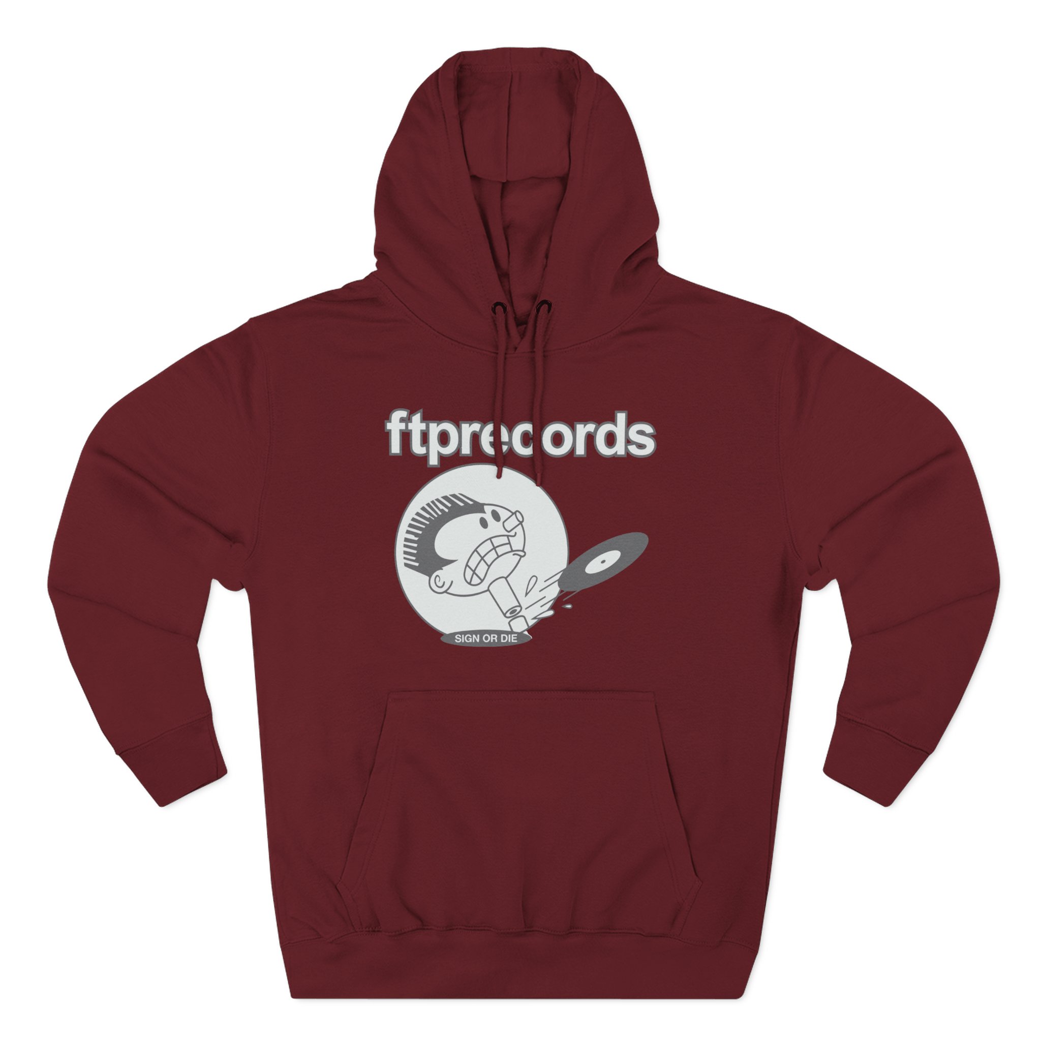 Adin Ross Ftprecords Three-Panel Fleece Hoodie