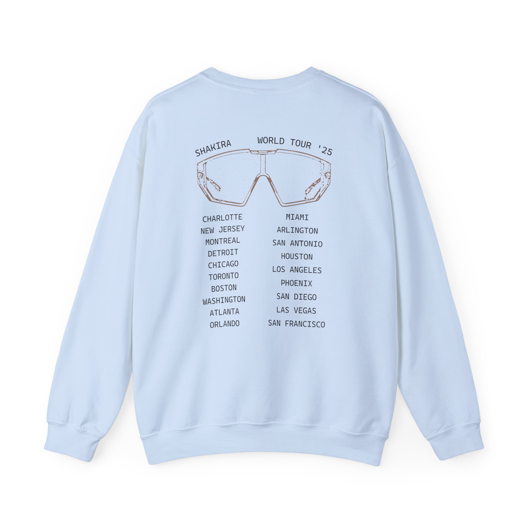 Shakira Sunglasses Unisex Heavy Blendâ„¢ Crewneck Sweatshirt