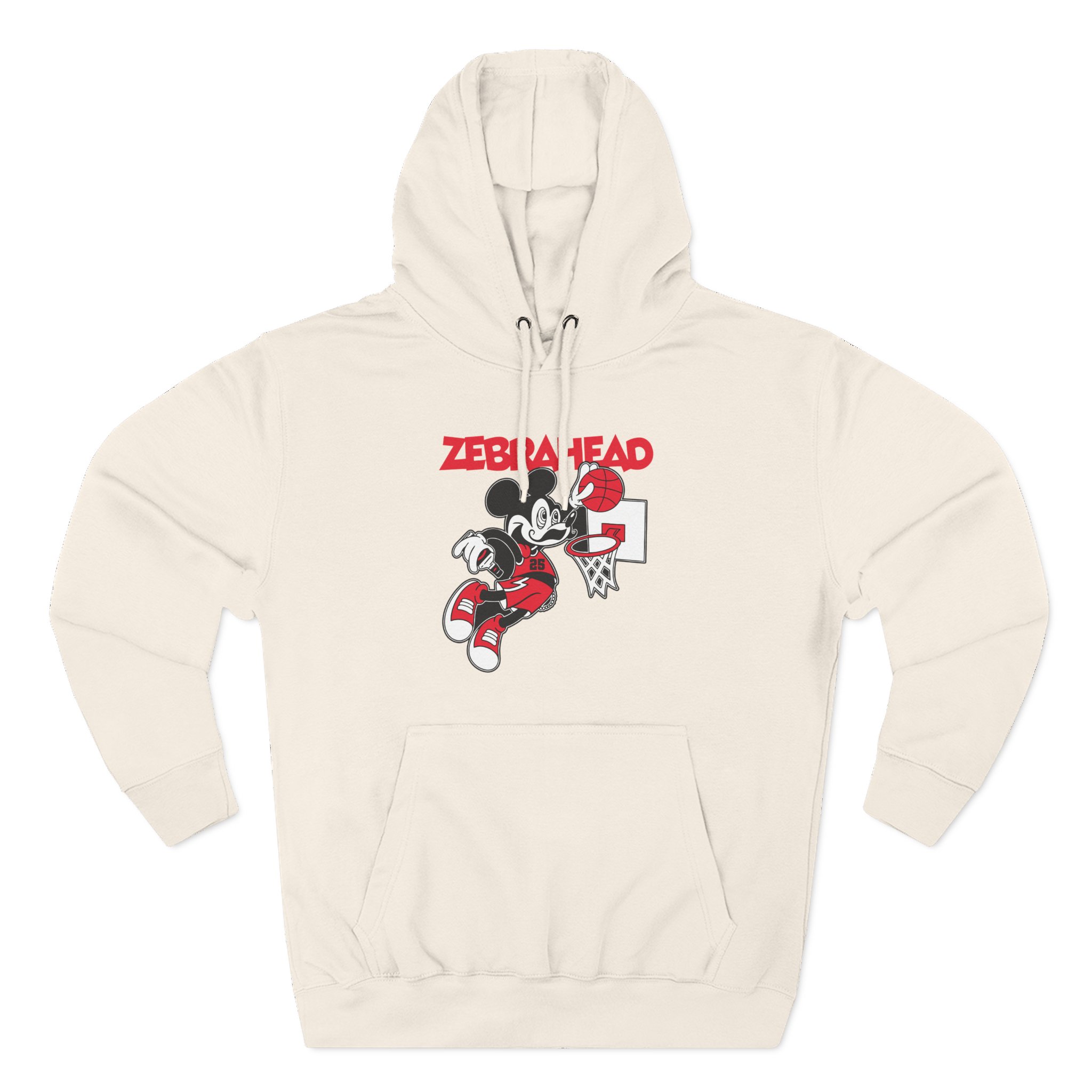 Zebrahead Mickey Three-Panel Fleece Hoodie