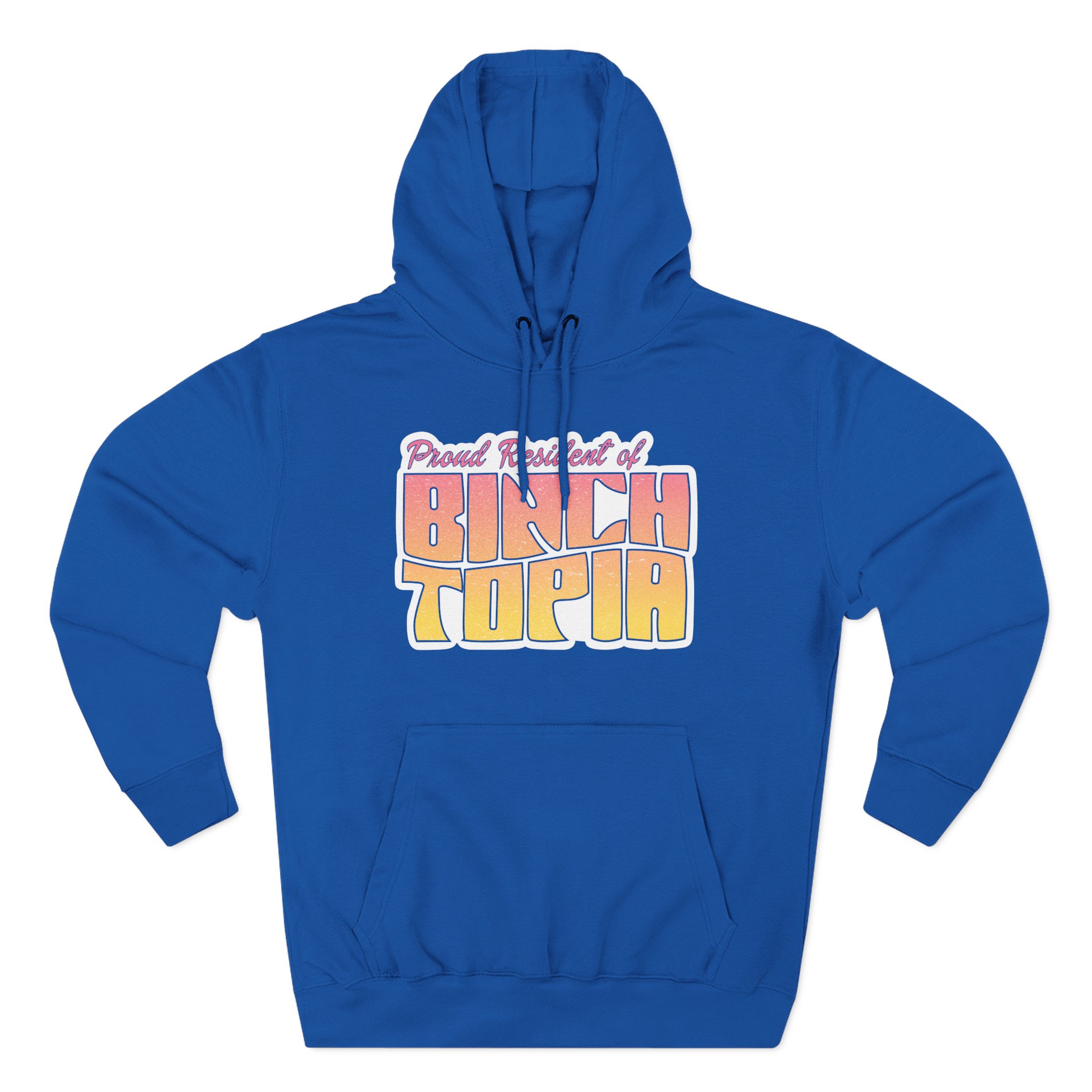 Binchtopia Three-Panel Fleece Hoodie