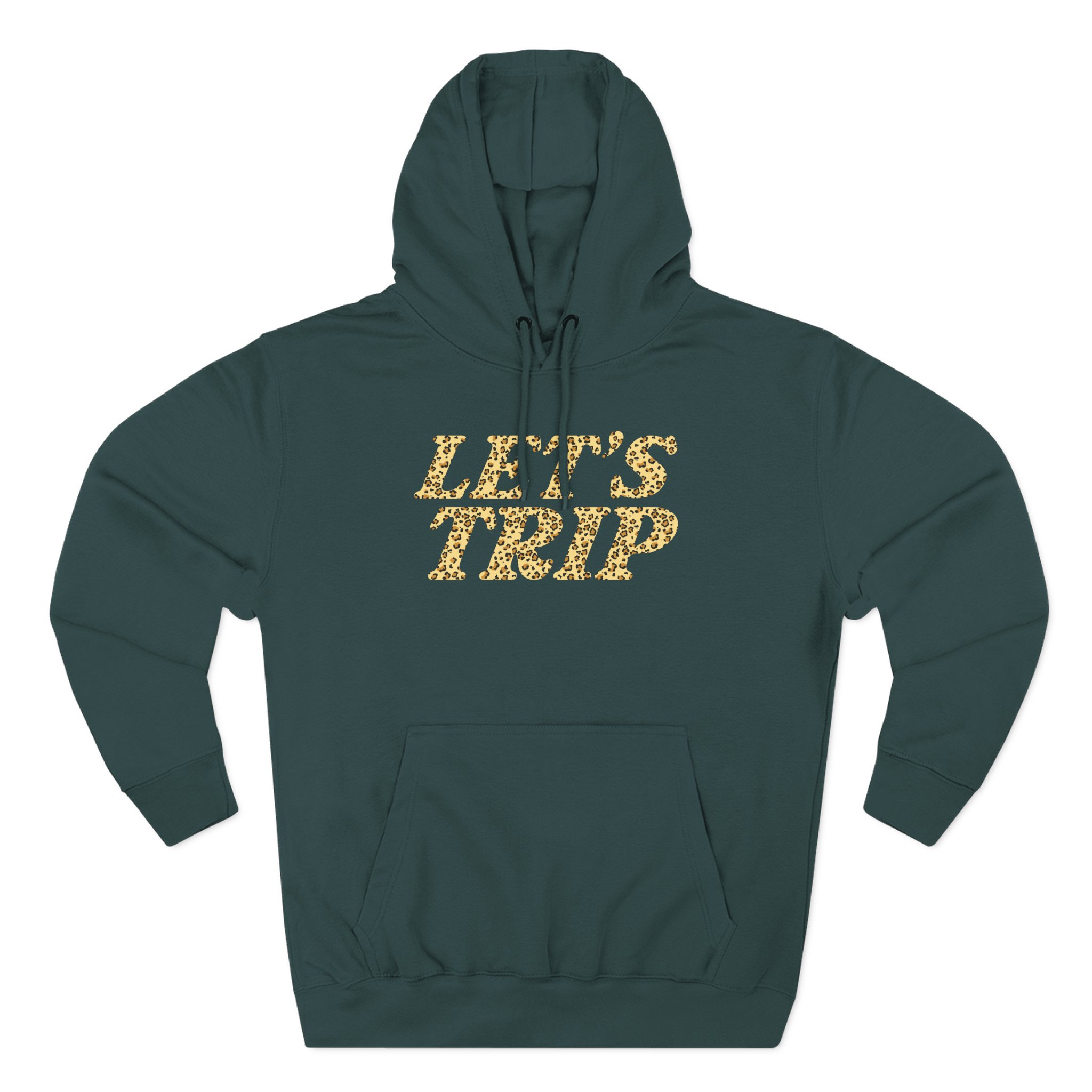 Sturniolo Triplets Let's Trip Cheetah Three-Panel Fleece Hoodie