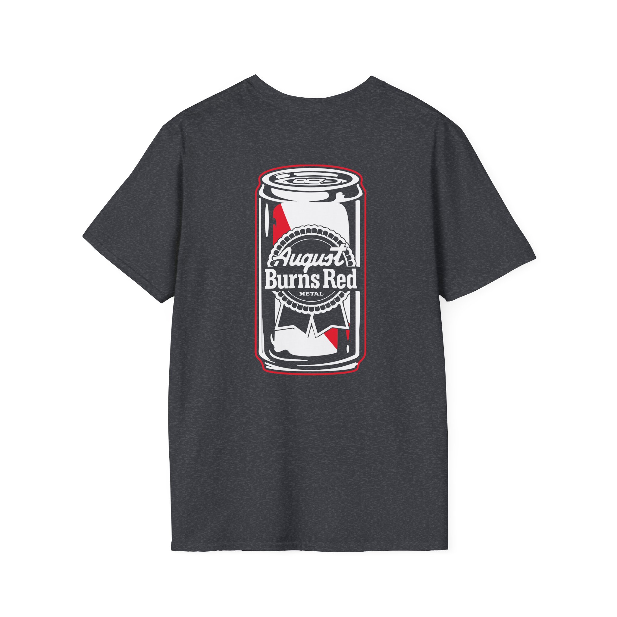 August Burns Red ABR Beer Can Unisex Softstyle T-Shirt