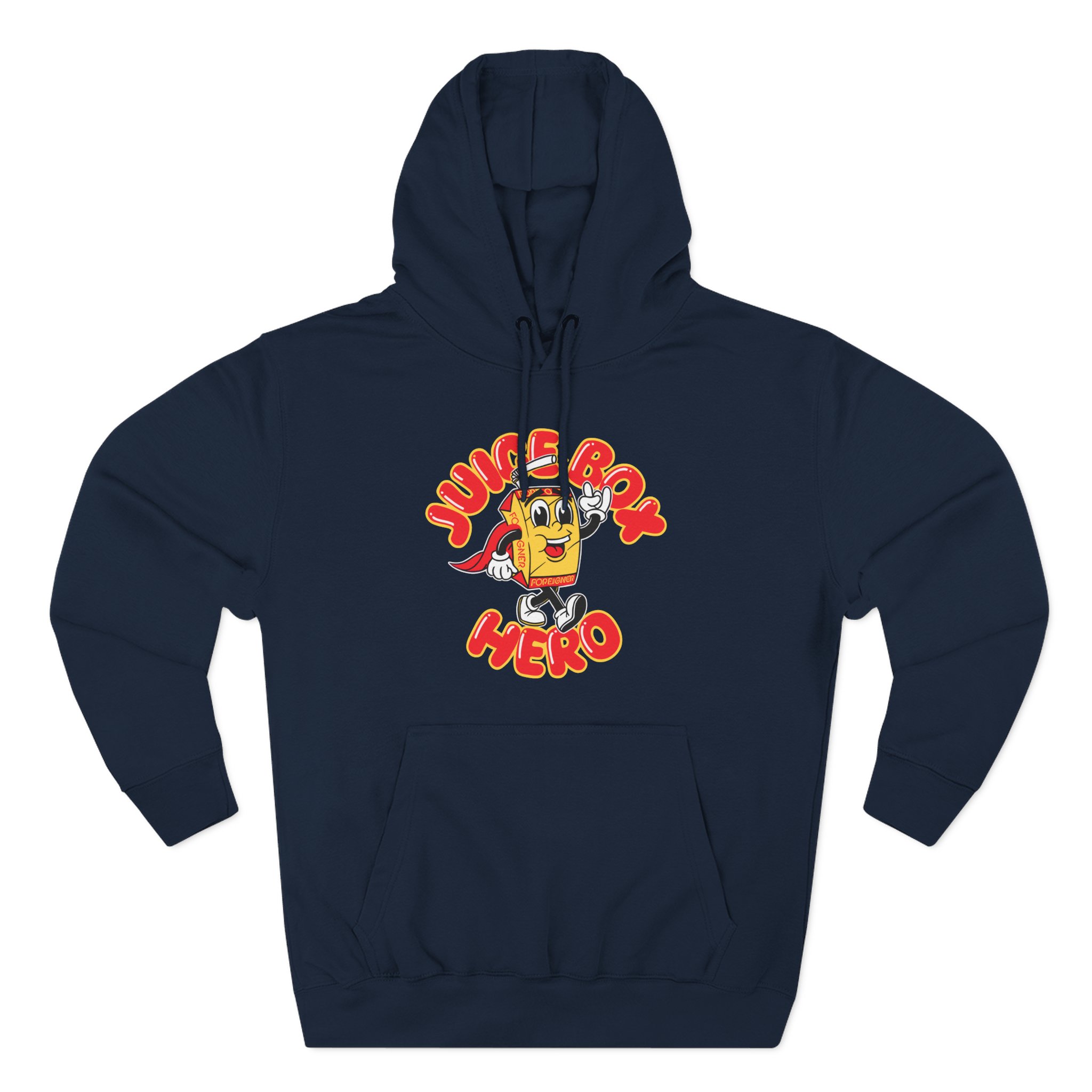 Foreigner Juicebox Hero Three-Panel Fleece Hoodie