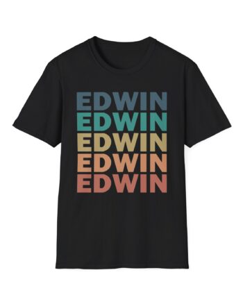 Edwin Rosen Retro Unisex Softstyle T-Shirt
