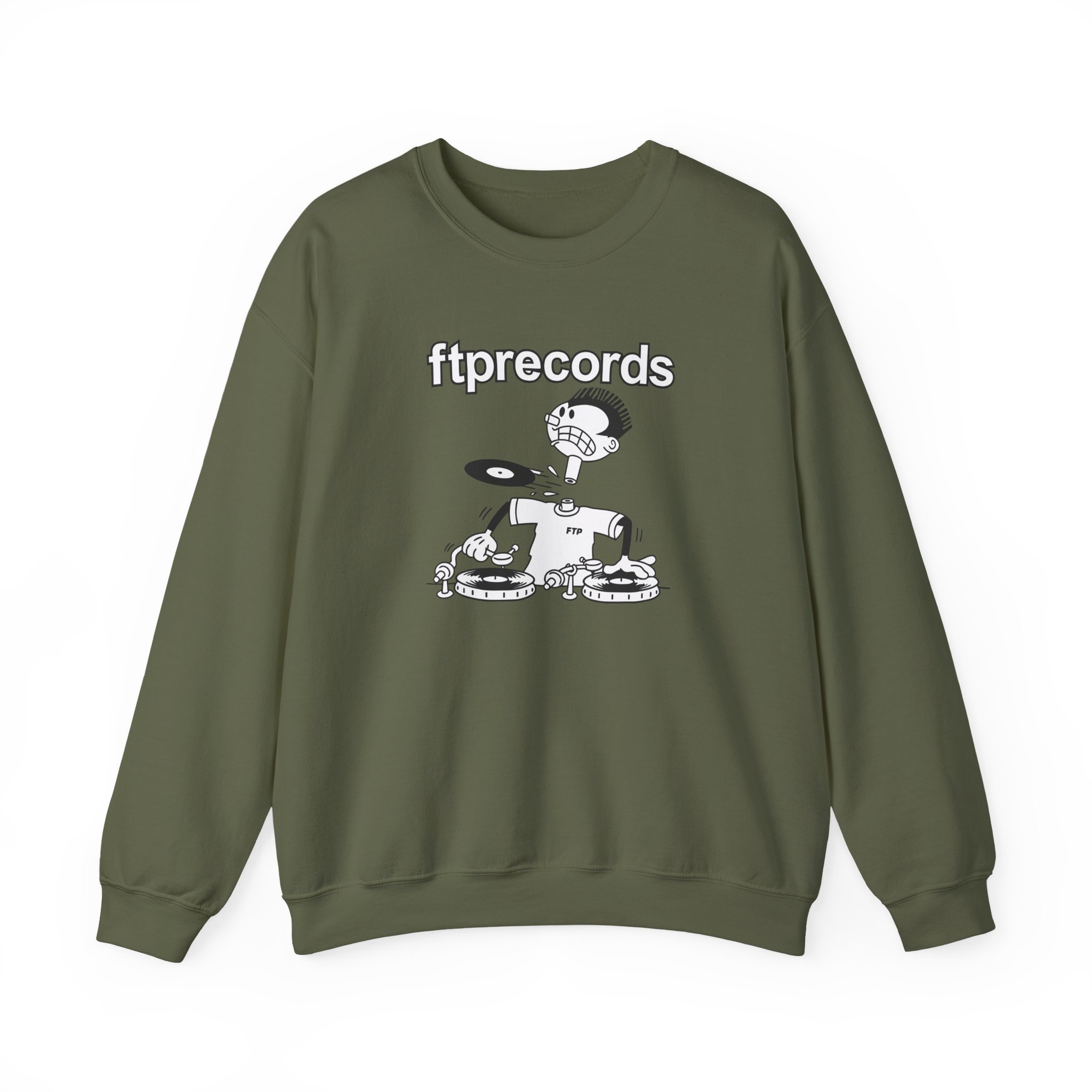 Adin Ross Ftprecords Unisex Heavy Blendâ„¢ Crewneck Sweatshirt