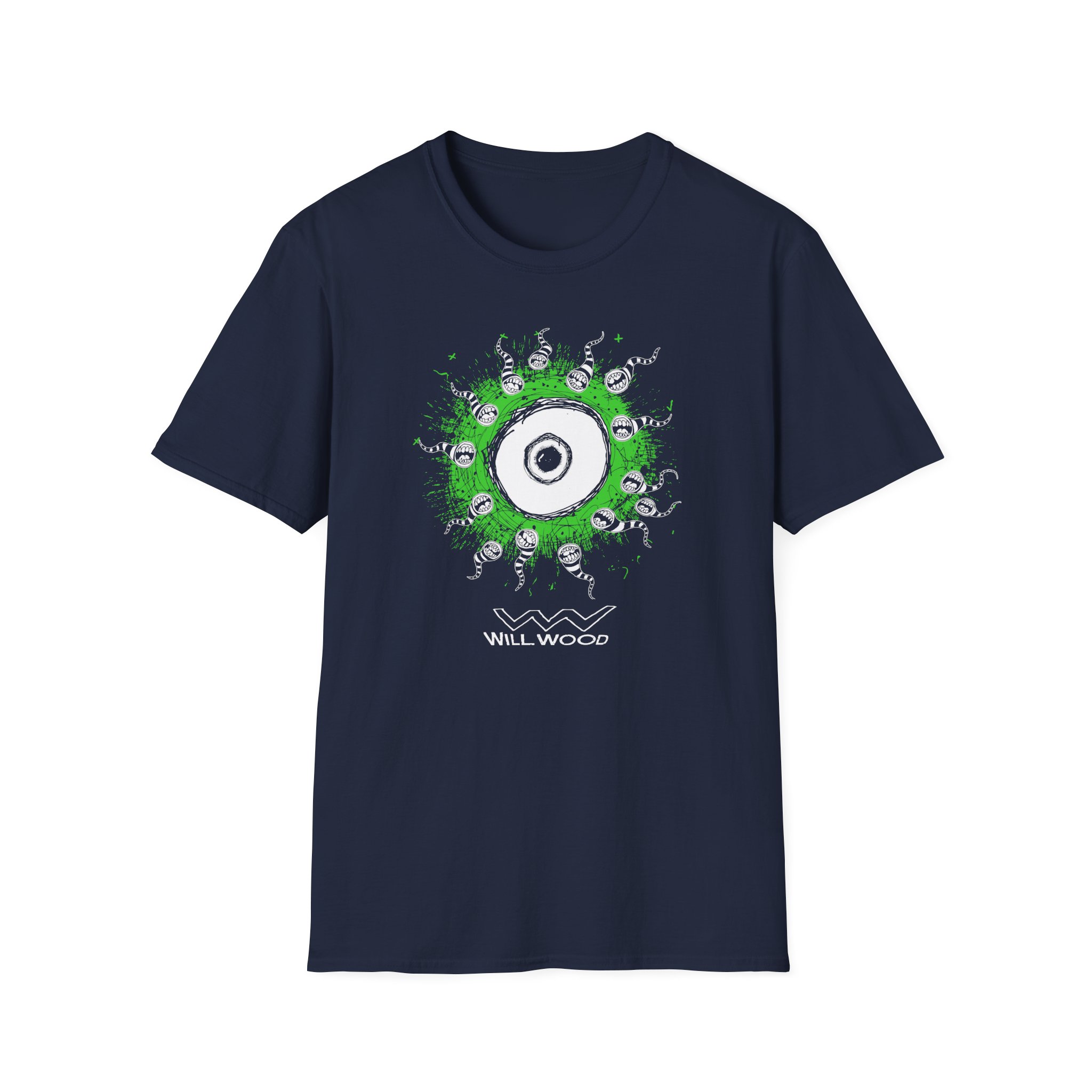 Will Wood Eye Unisex Softstyle T-Shirt