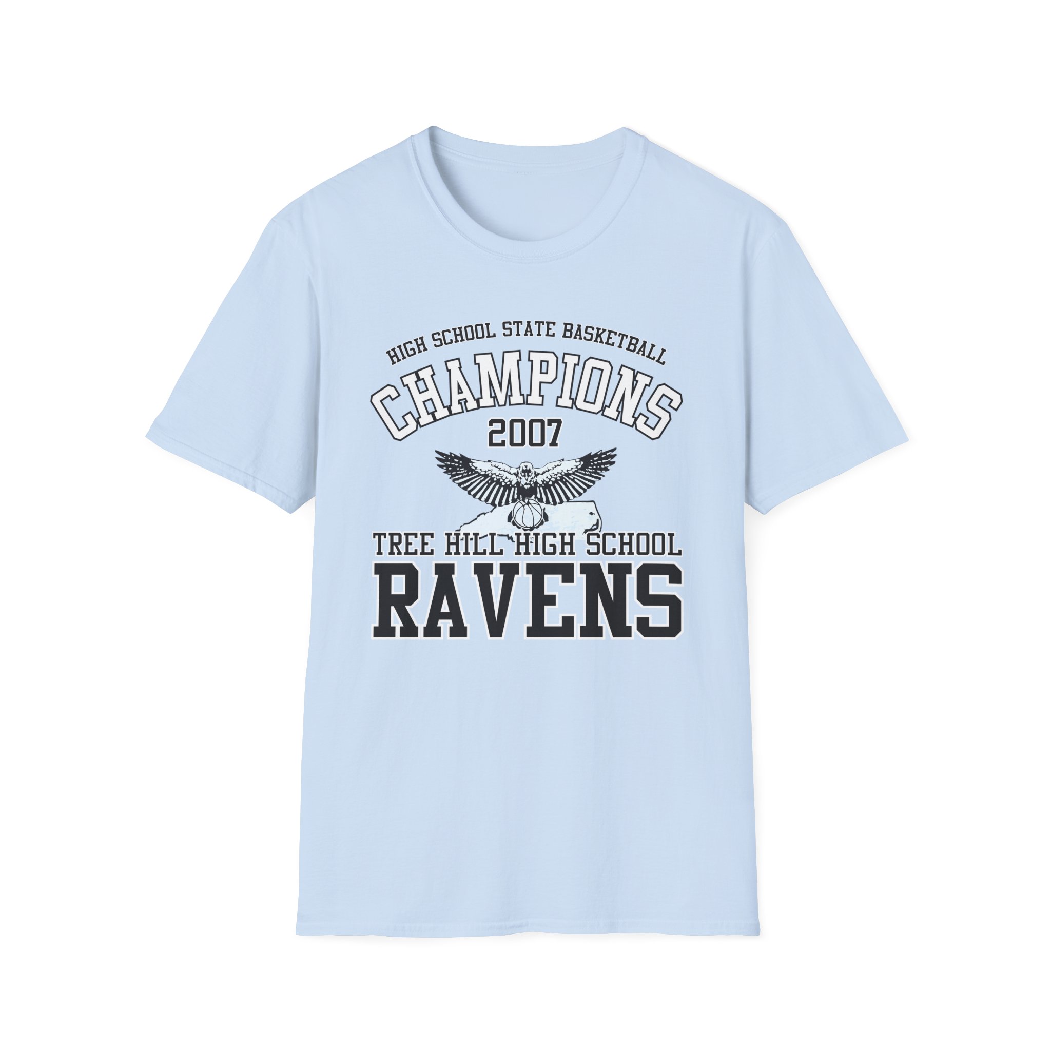 Tree Hill Ravens High School Champions One Tree Hill Unisex Softstyle T-Shirt