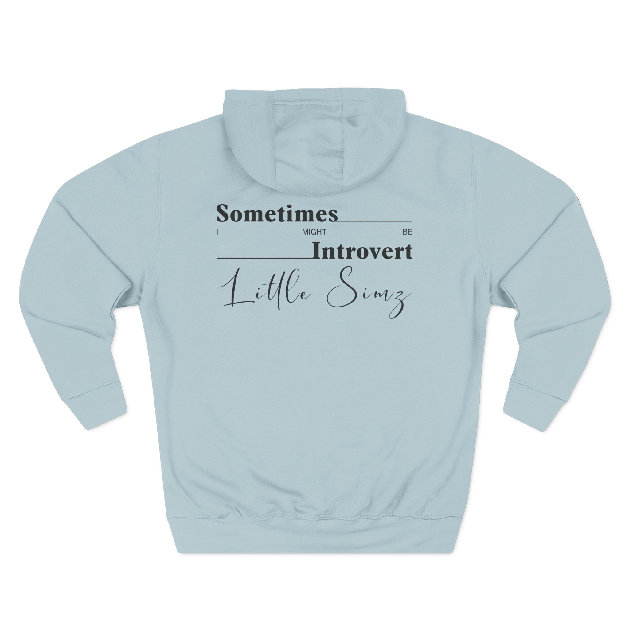 Little Simz Sometimes I Might Be Introvert Album Three-Panel Fleece Hoodie