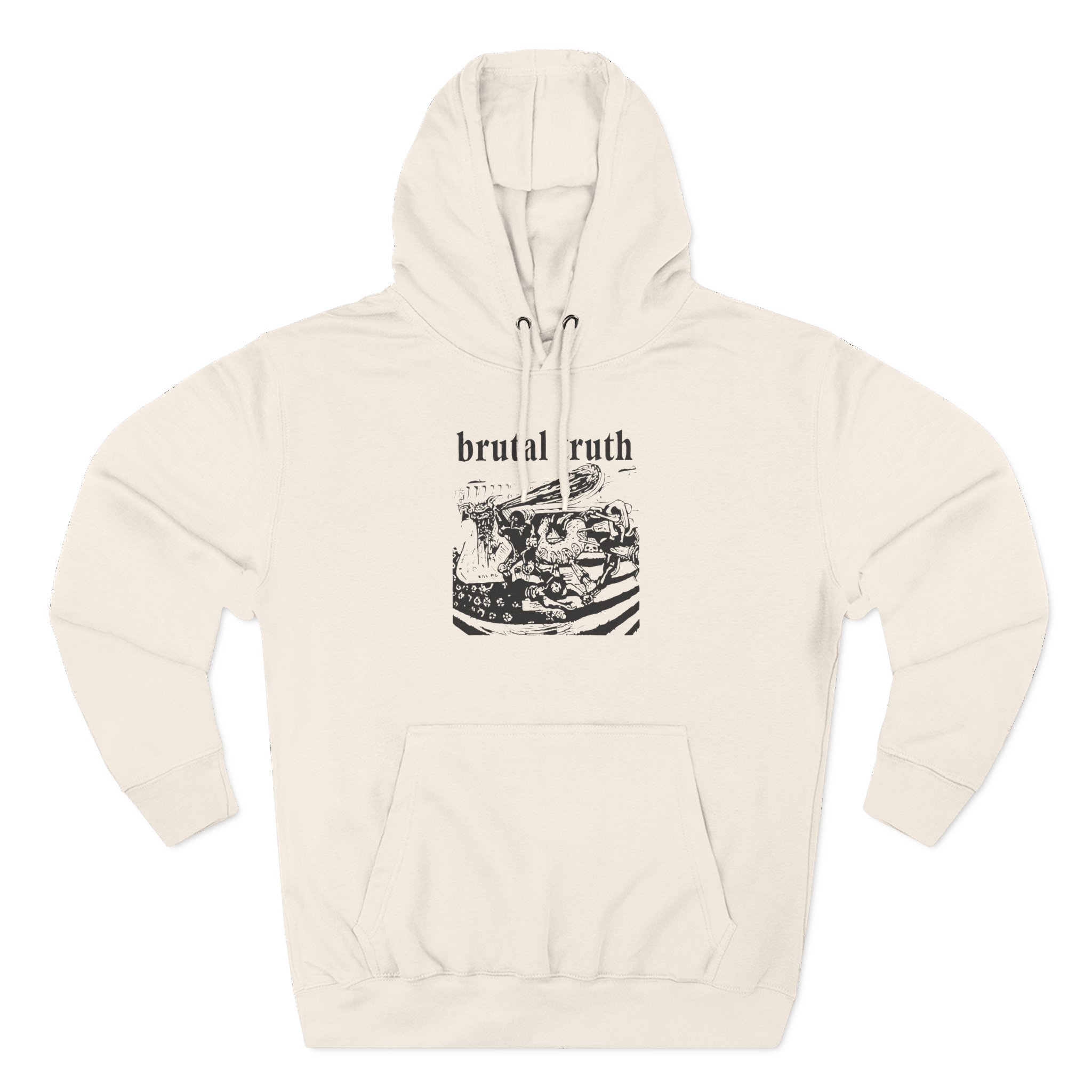 Brutal Truth Kill Pig Three-Panel Fleece Hoodie