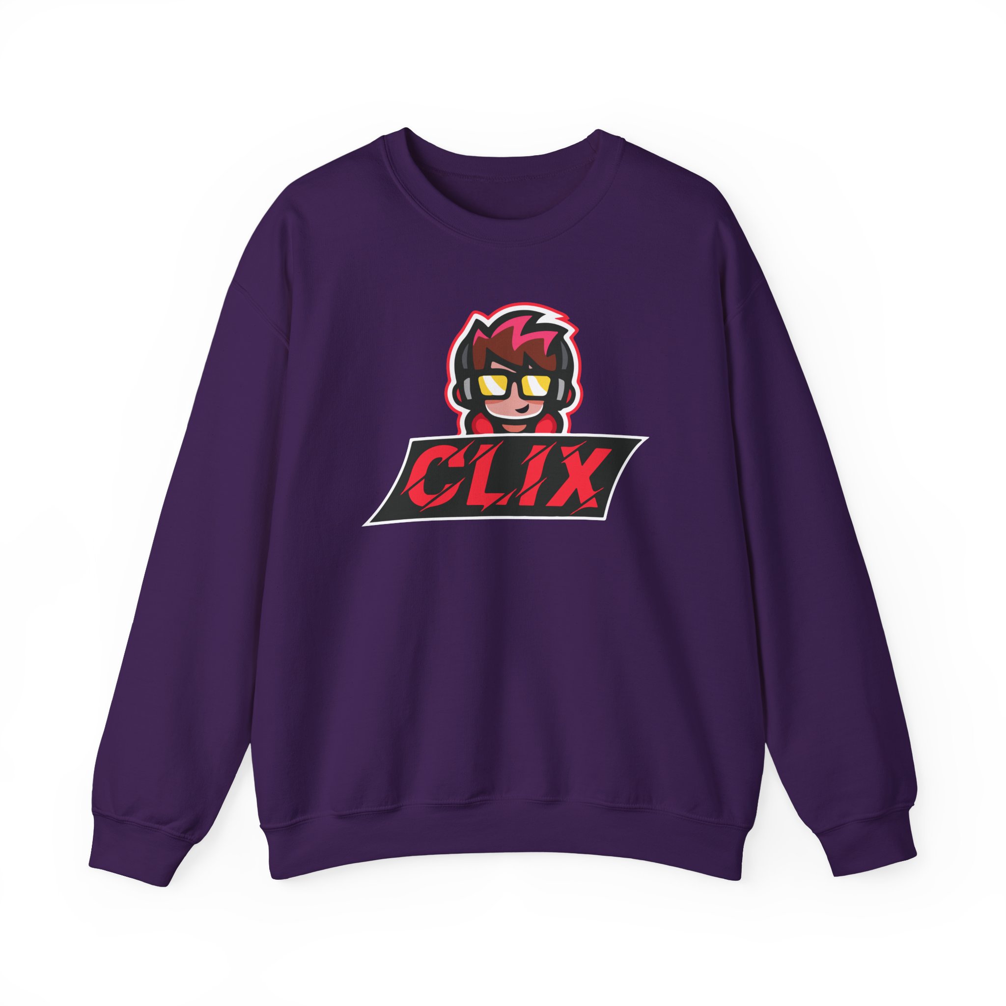 Misfits Clix Unisex Heavy Blendâ„¢ Crewneck Sweatshirt