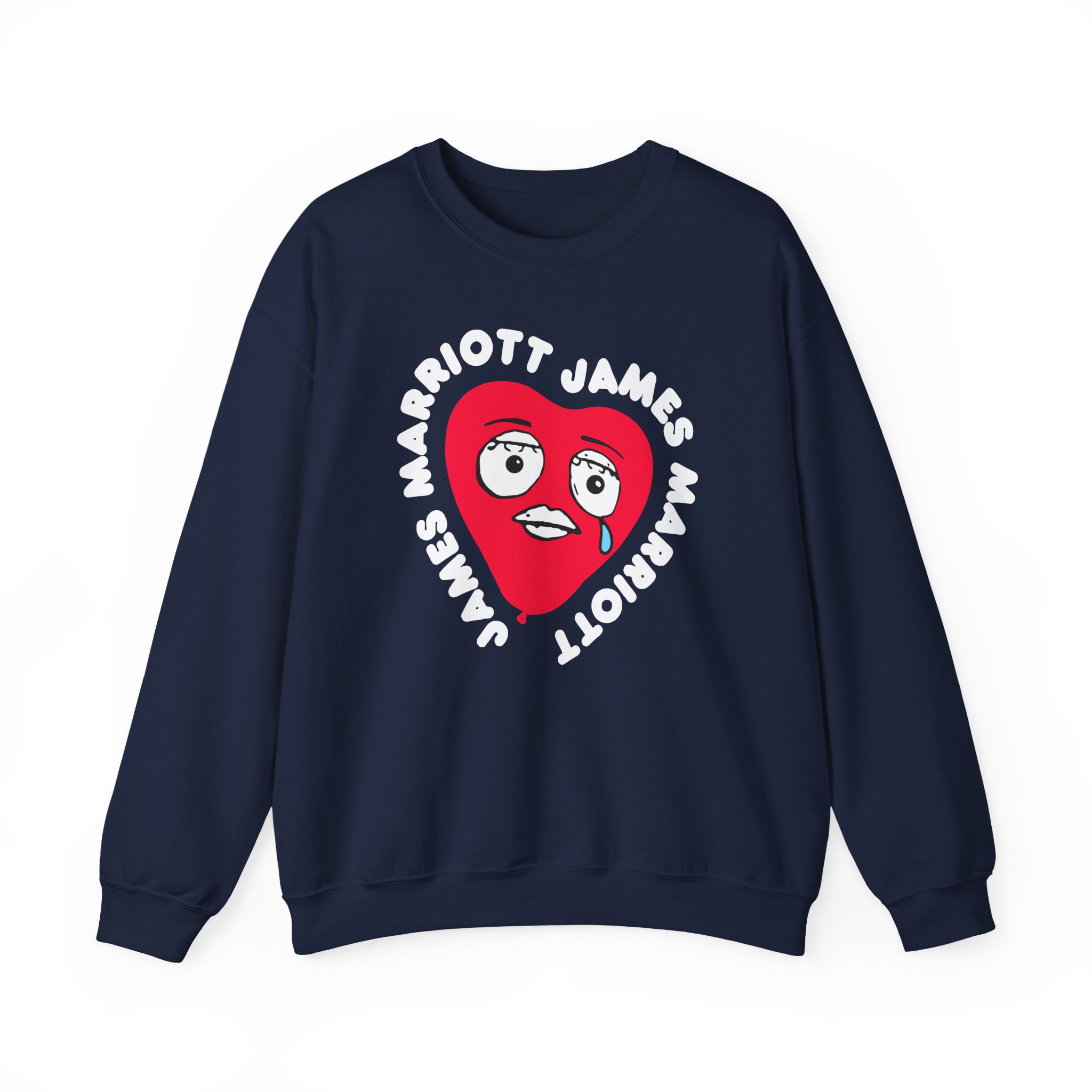 James Marriott Are We There Yet Heart Unisex Heavy Blendâ„¢ Crewneck Sweatshirt