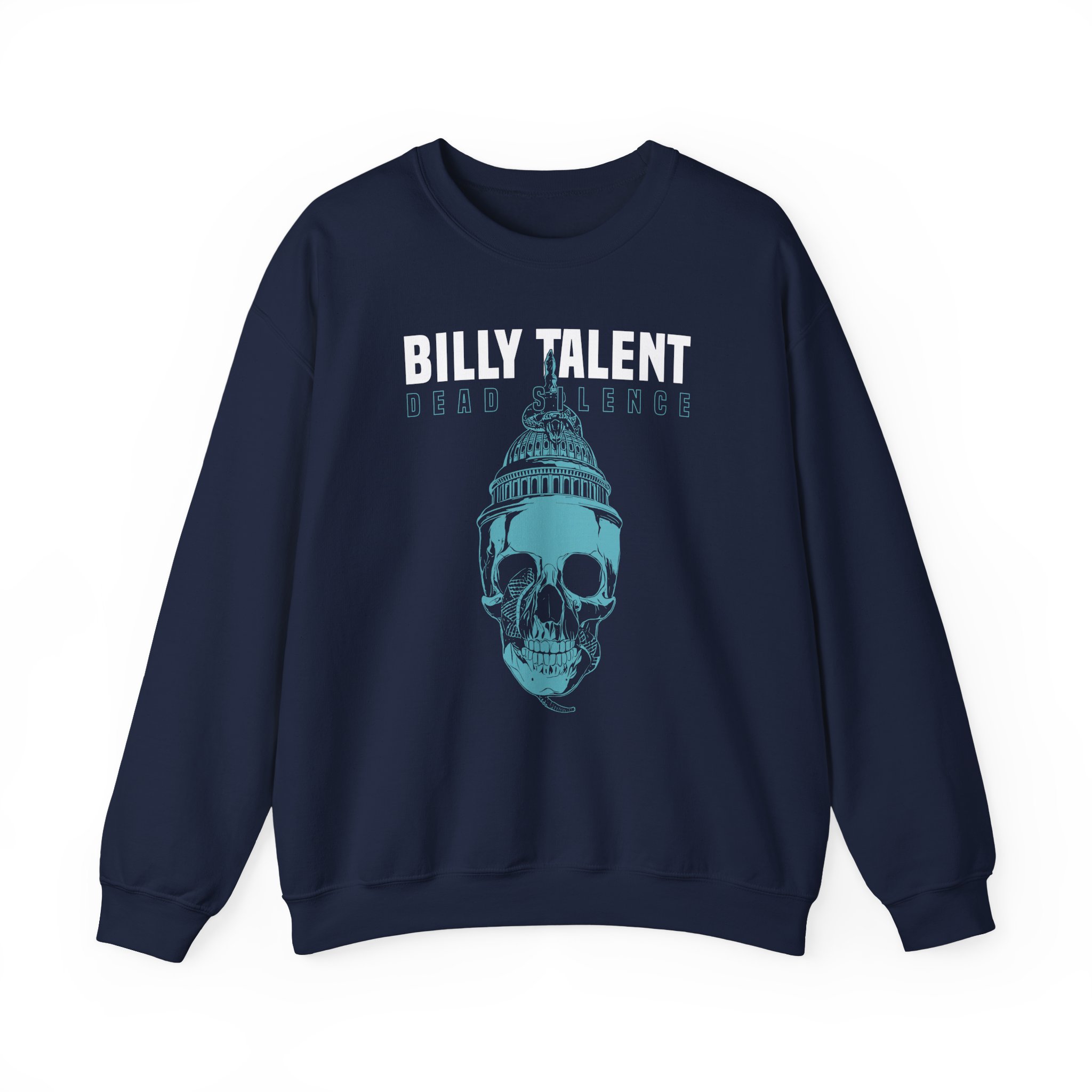 Billy Talent Skull Unisex Heavy Blendâ„¢ Crewneck Sweatshirt