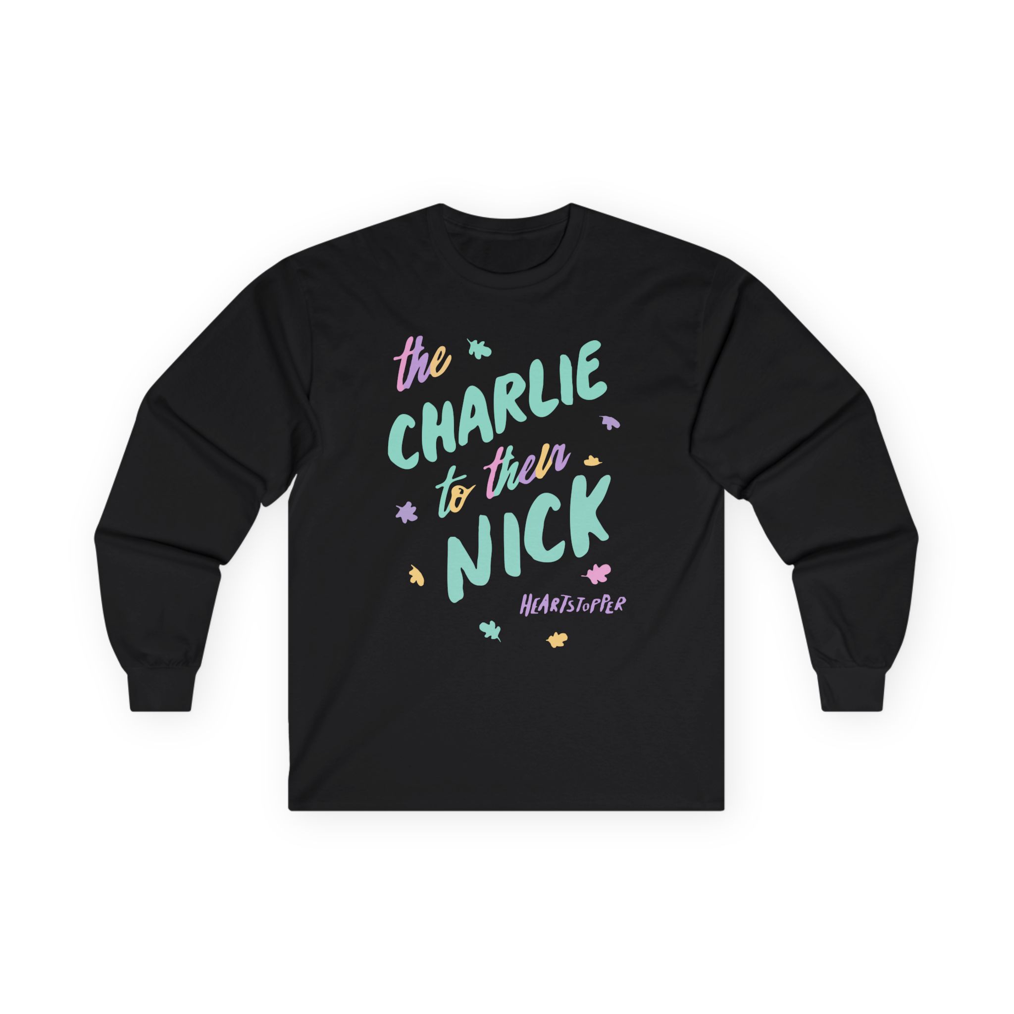 Heartstopper Charlie to Nick Pride Unisex Ultra Cotton Long Sleeve Tee