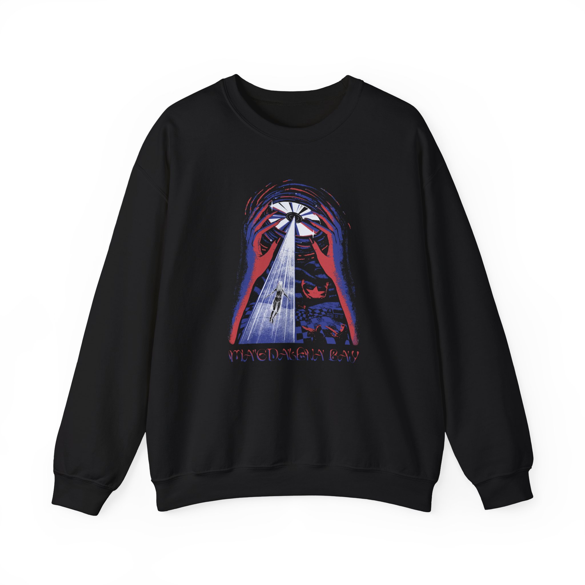 Magdalena Bay Lightbeam Unisex Heavy Blendâ„¢ Crewneck Sweatshirt