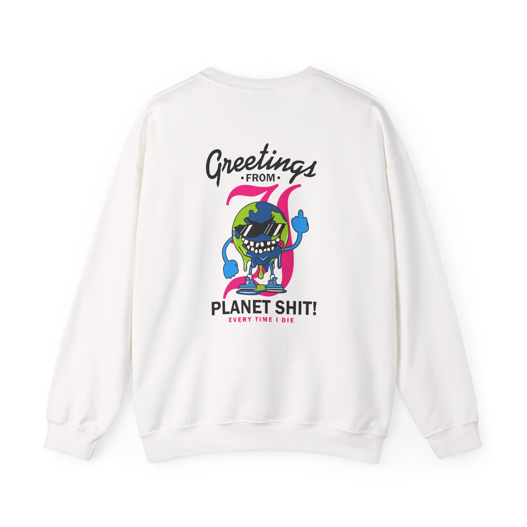 Every Time I Die Planet Unisex Heavy Blend Crewneck Sweatshirt