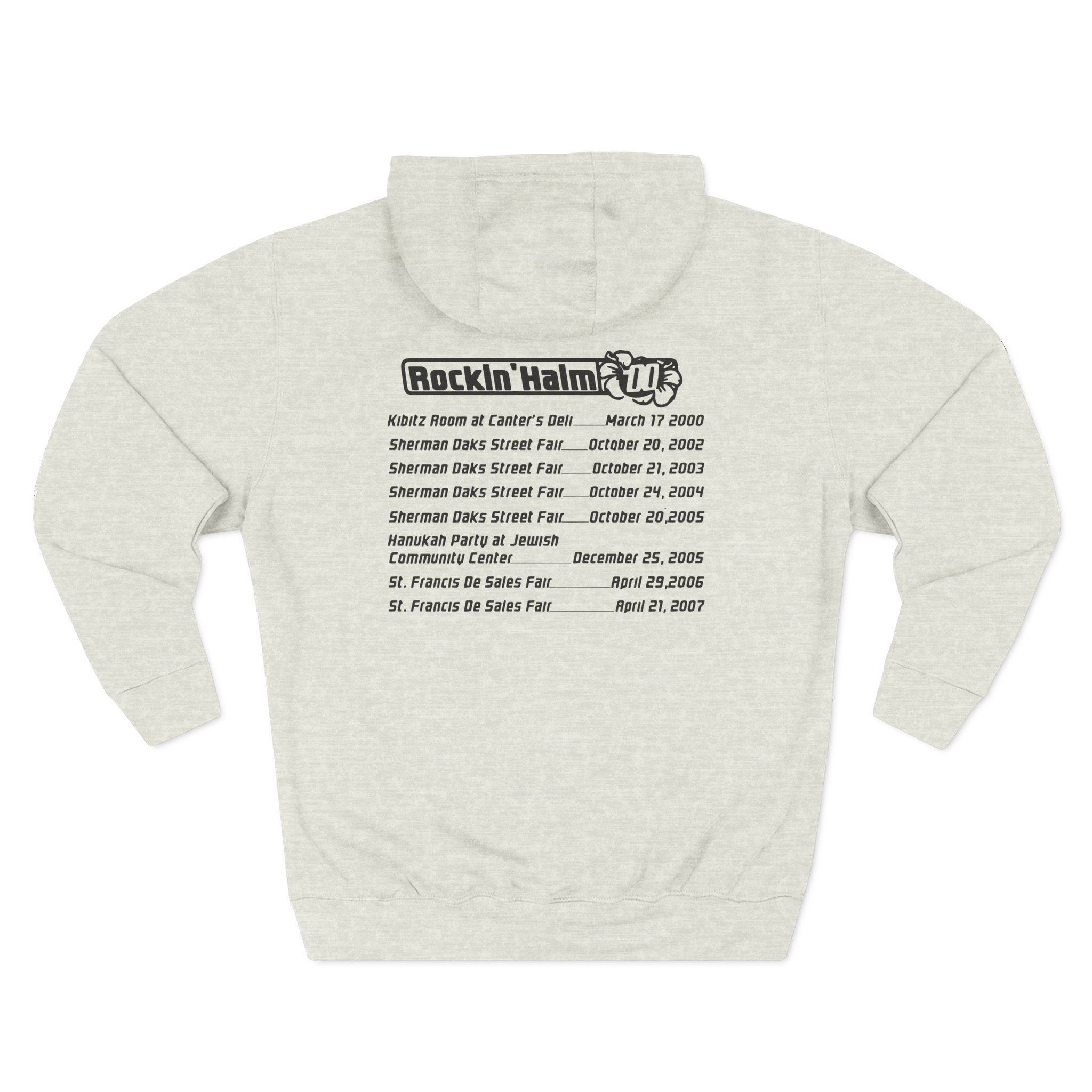 Rockin' Haim Three-Panel Fleece Hoodie