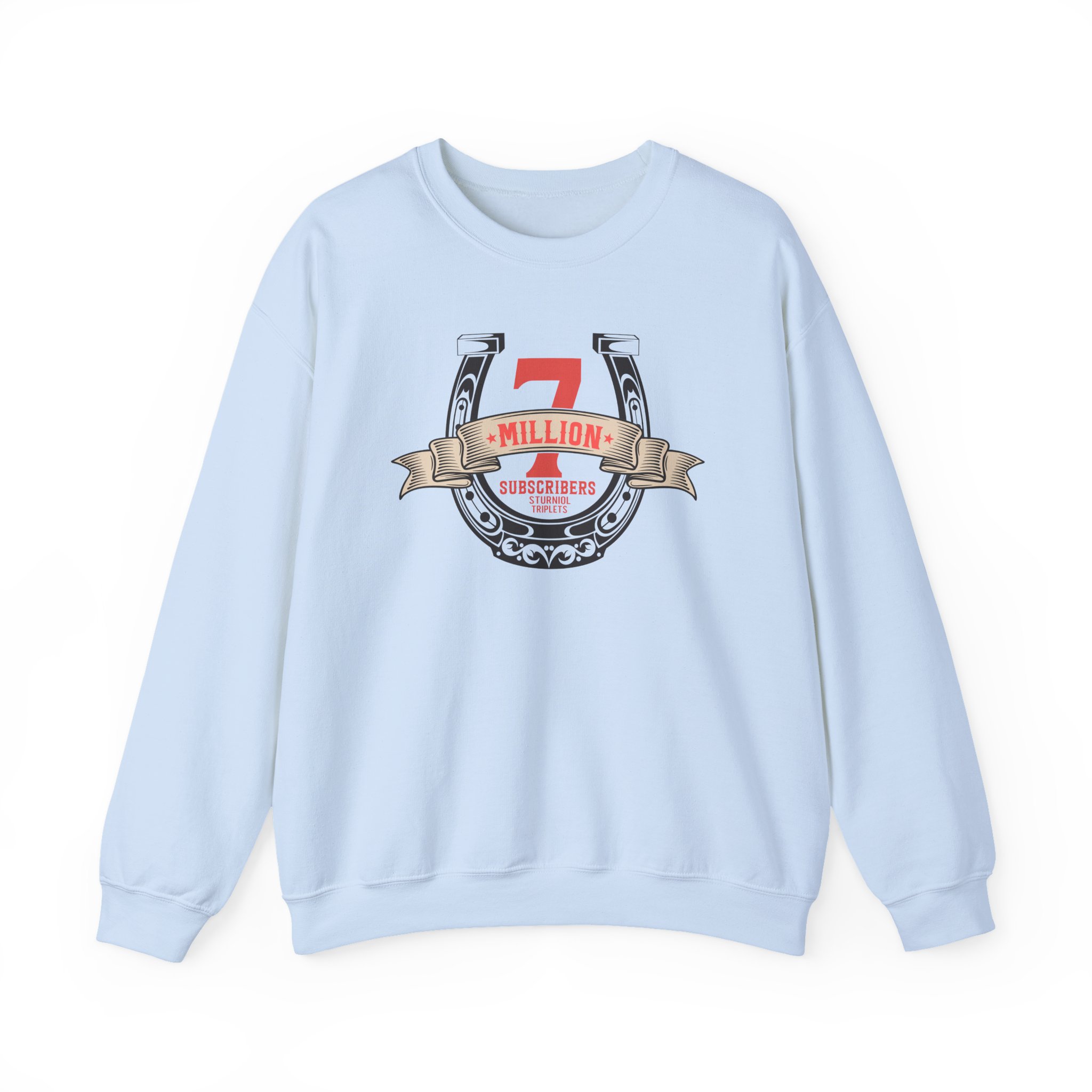 Sturniolo Triplets Let's Trip 7M Subscribers Unisex Heavy Blendâ„¢ Crewneck Sweatshirt