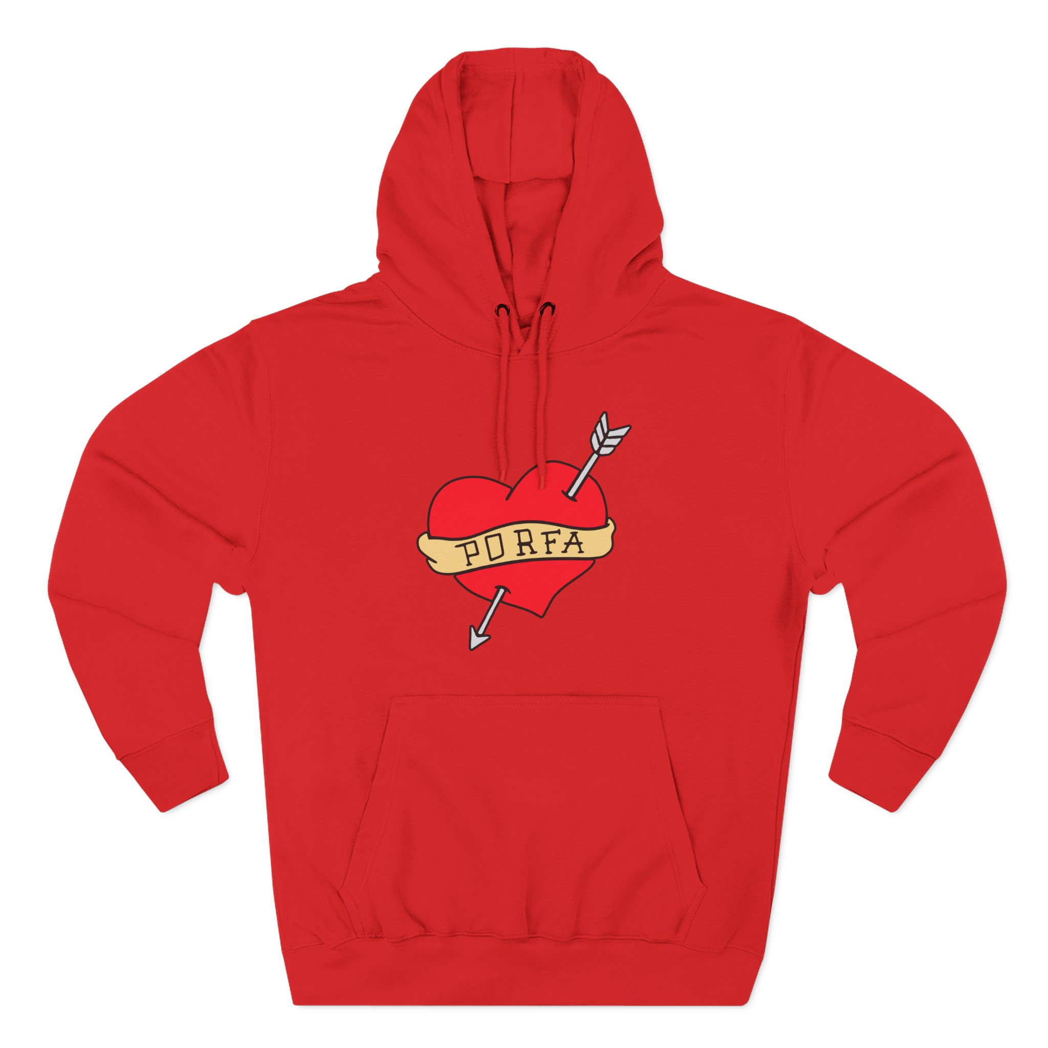Porfa Lovestruck Three-Panel Fleece Hoodie