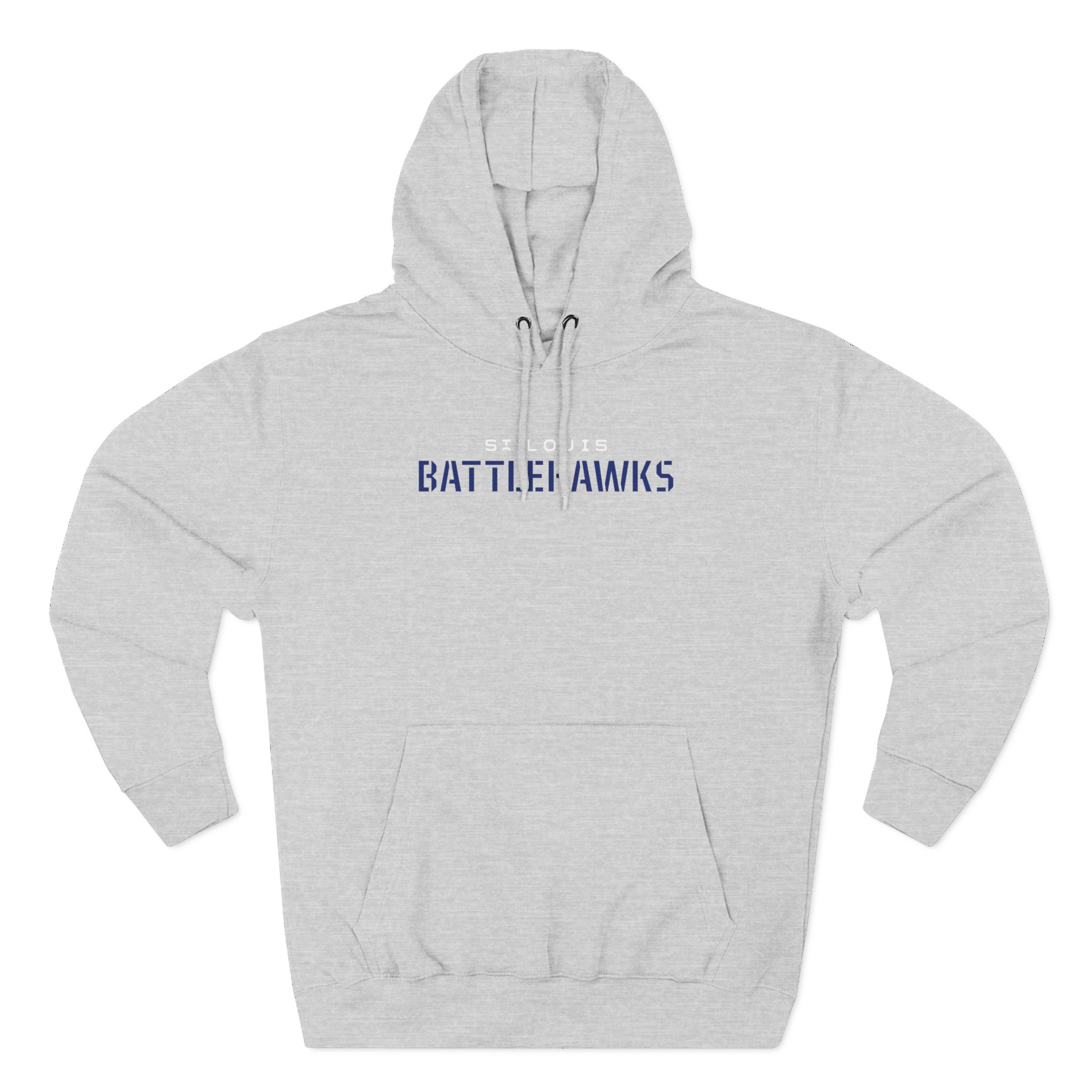 Battlehawks Raglan Three-Panel Fleece Hoodie