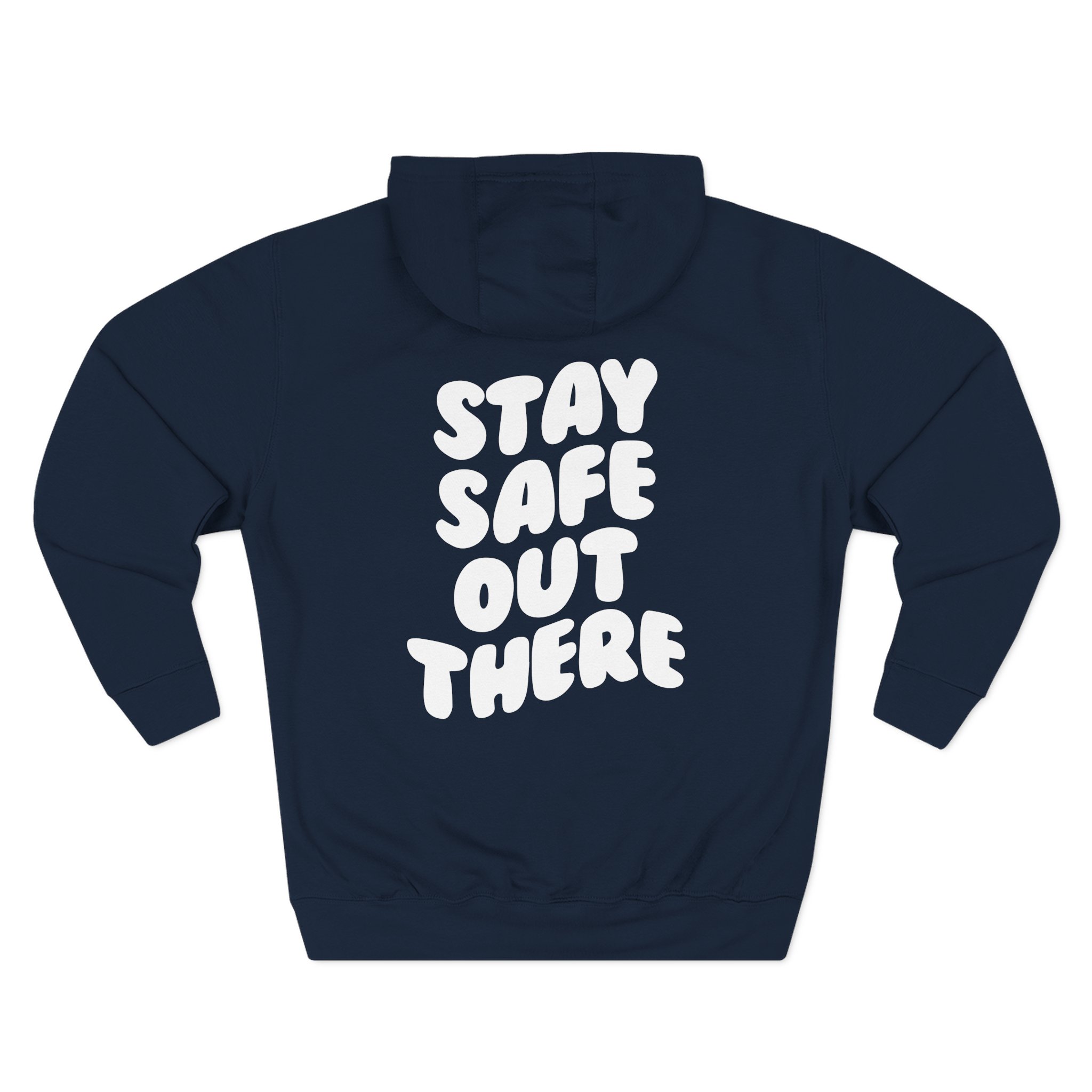 Kendall Rae Stay Safe Out There Three-Panel Fleece Hoodie
